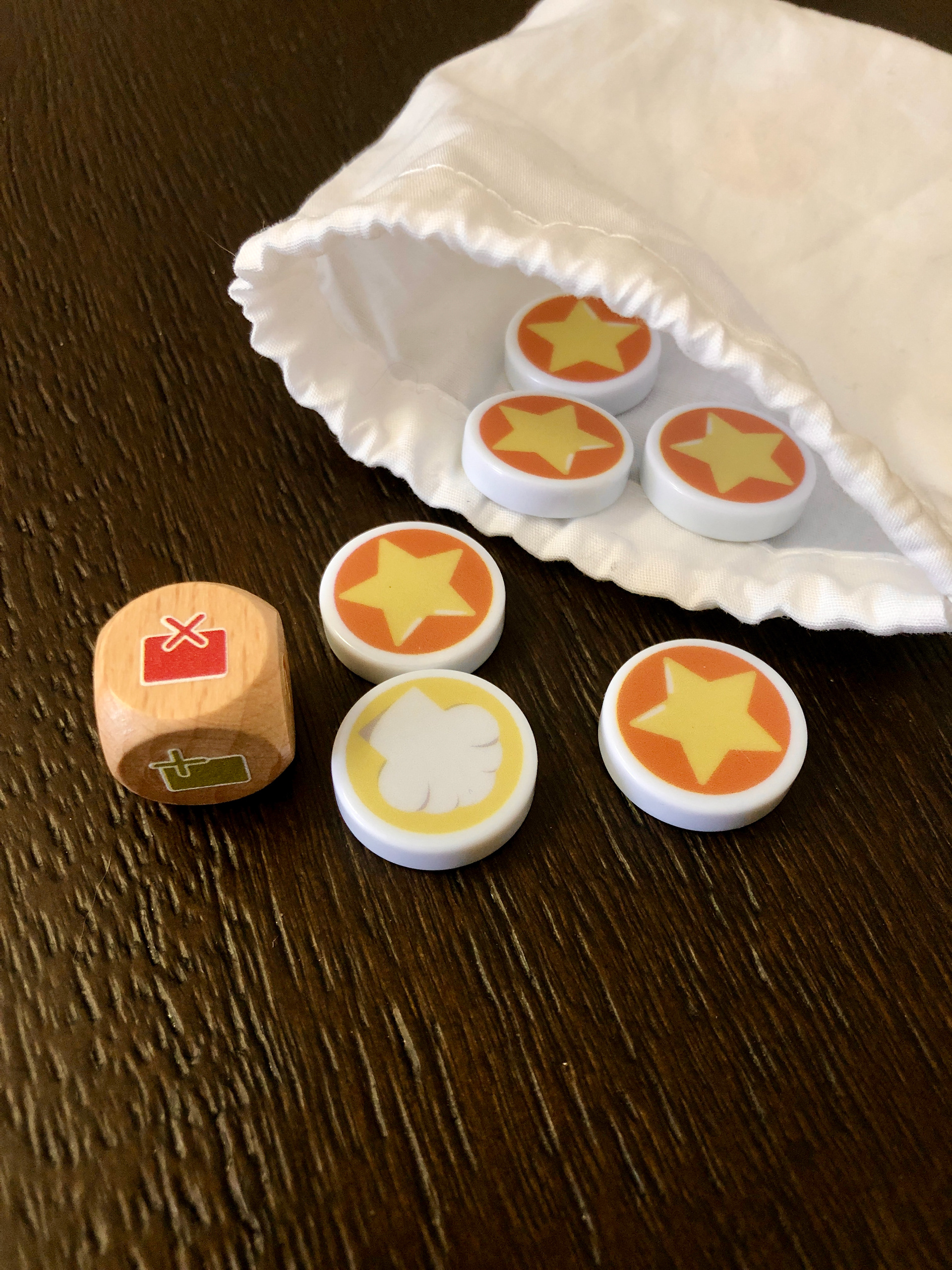 Tokens and Dice