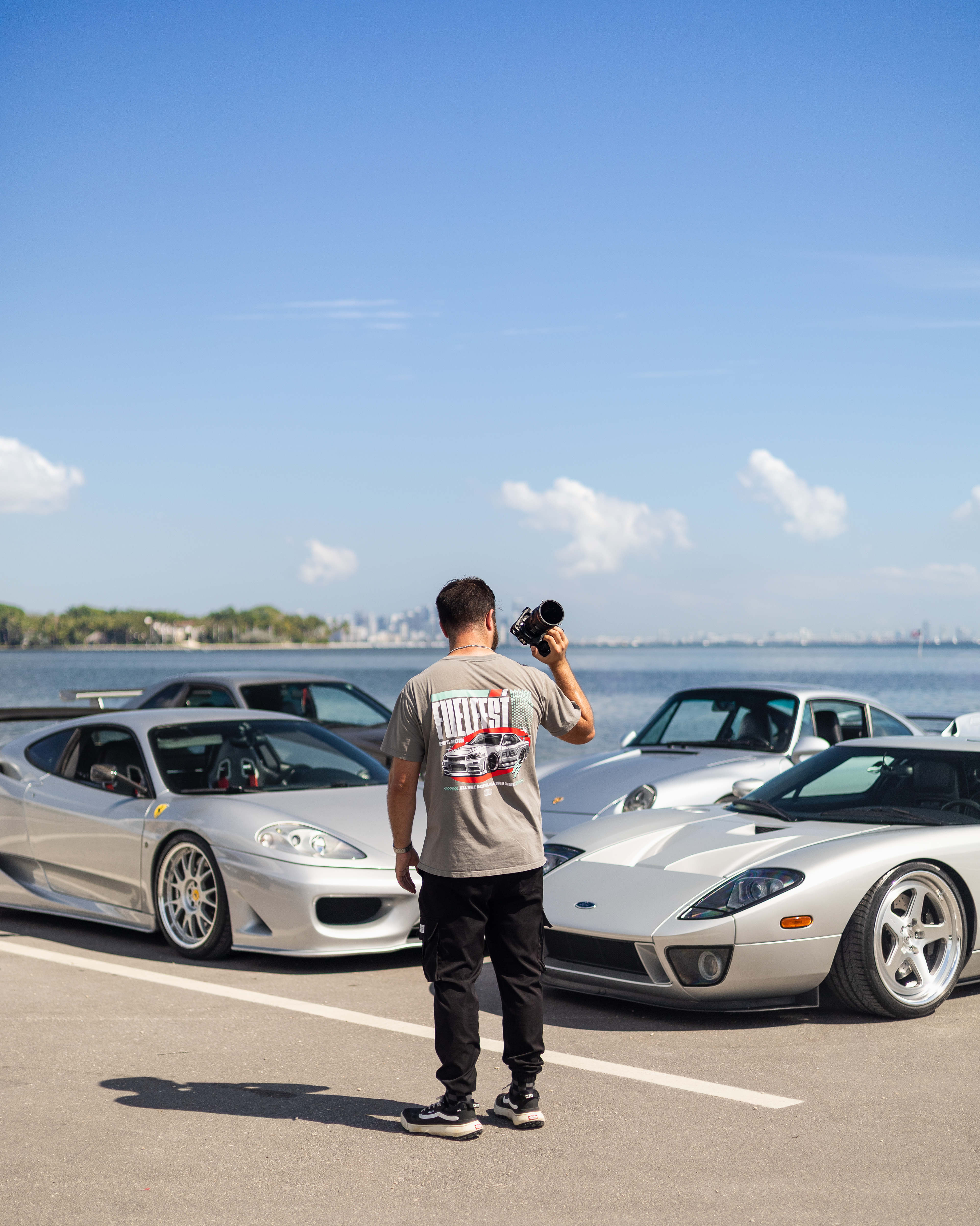 This is my best friend, he planned the whole shoot set up and invited me since he knows I am a Ford guy. 