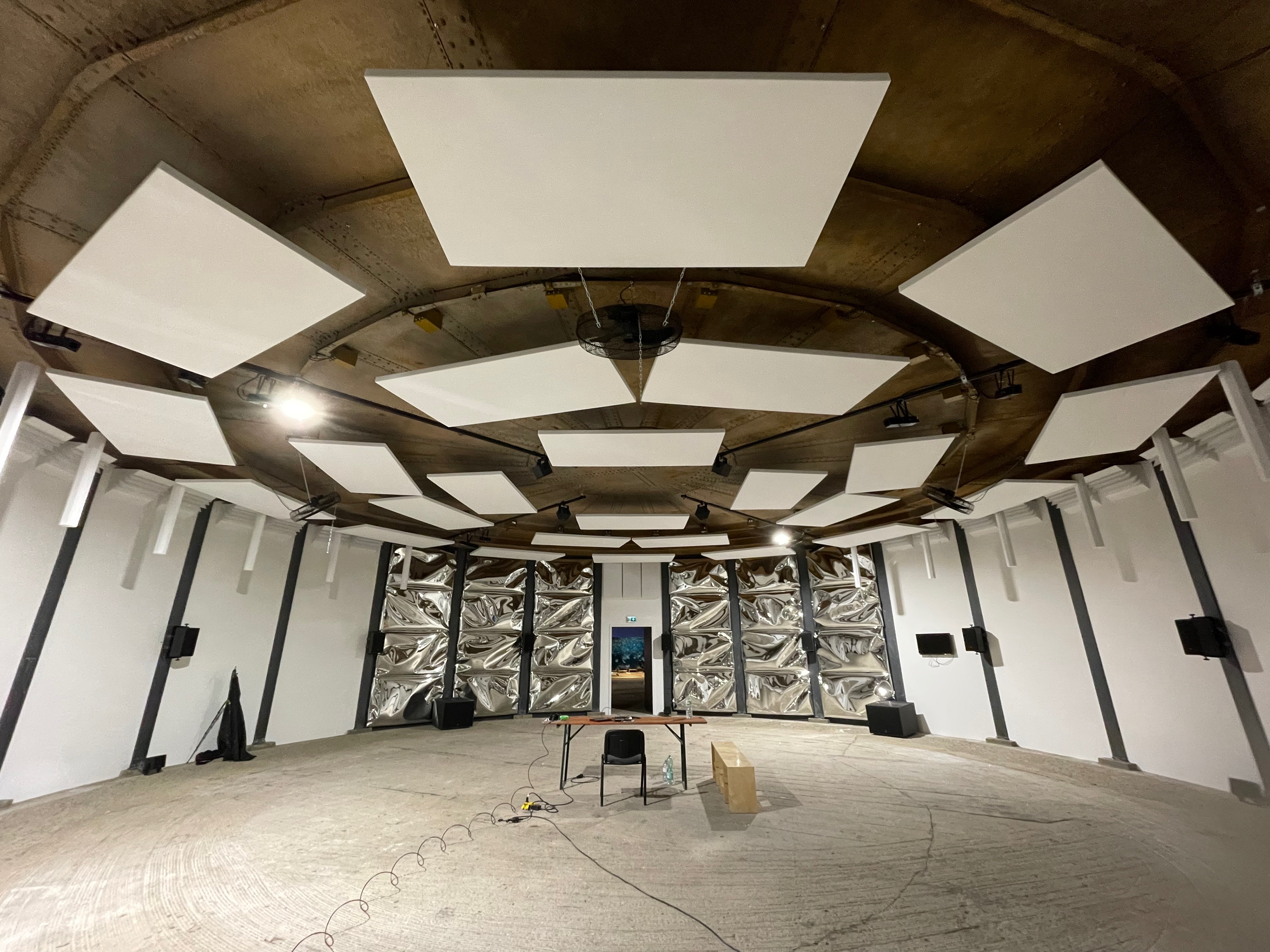 Custom acoustic installation