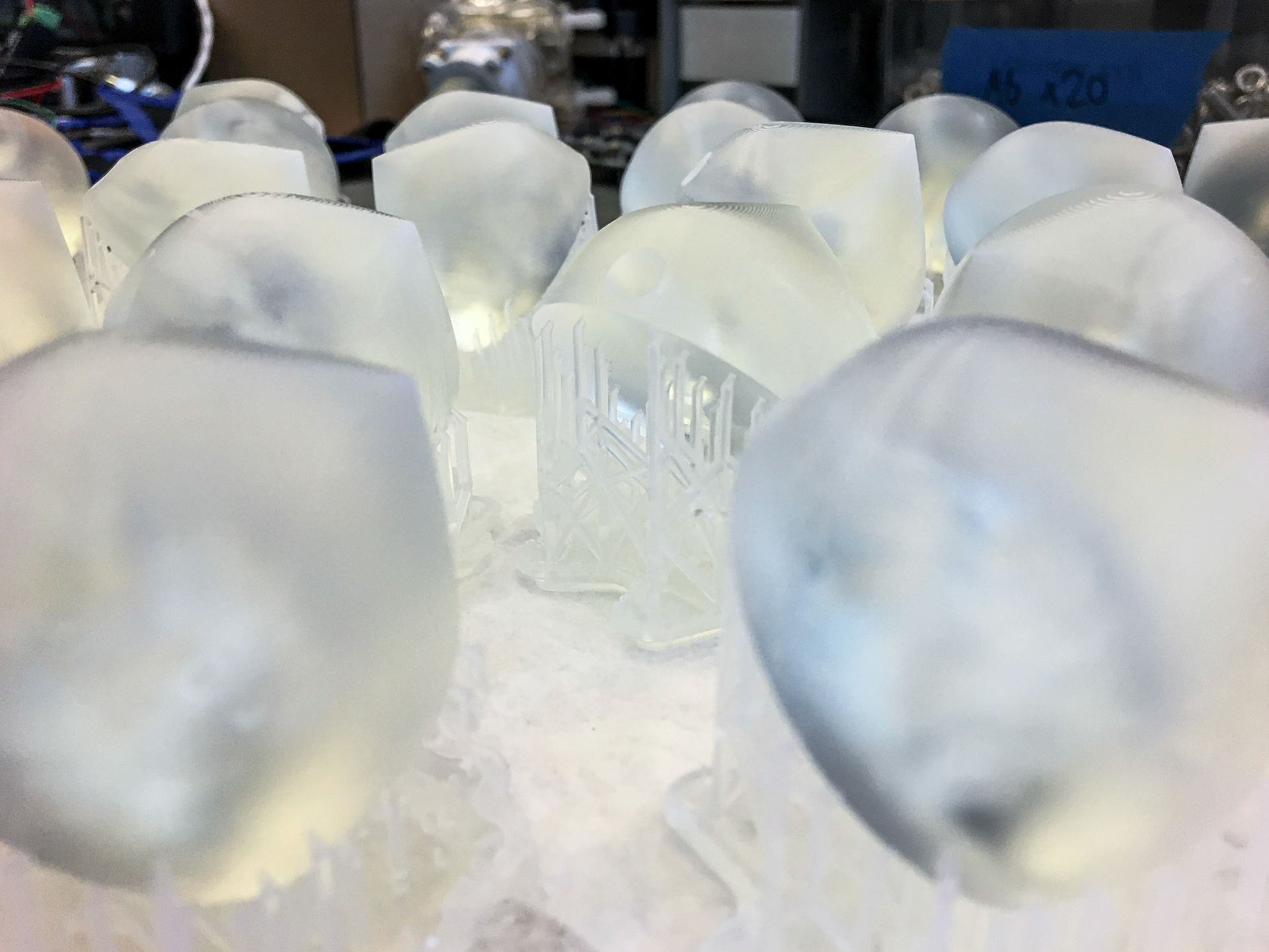 custom wave dipper tips made from liquid photopolymer resin