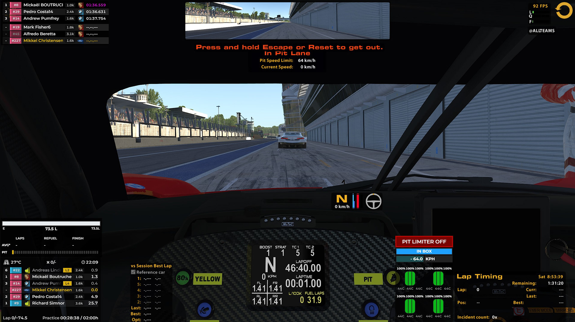 In-car with third-party overlays