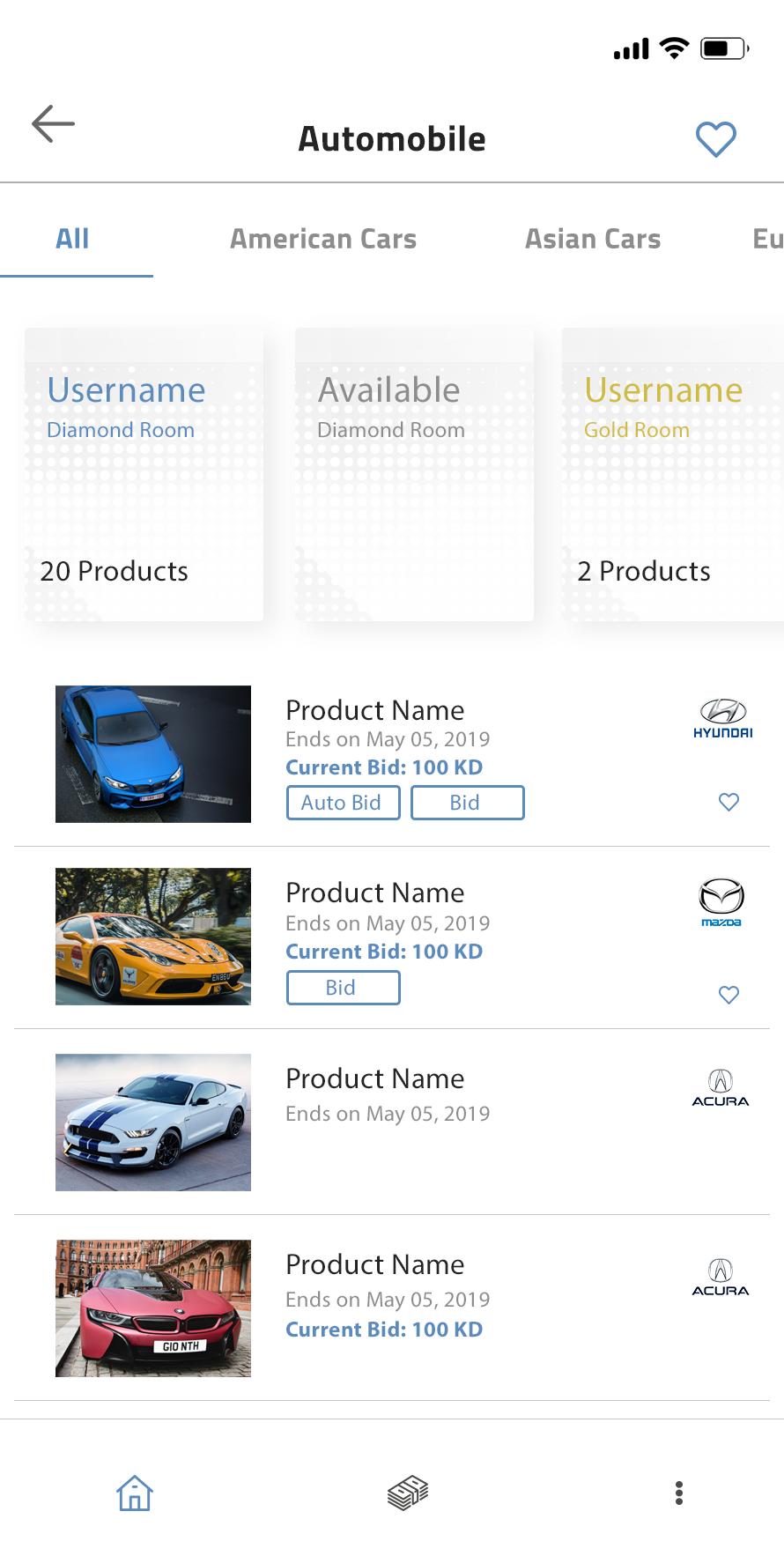 Mobile App Design