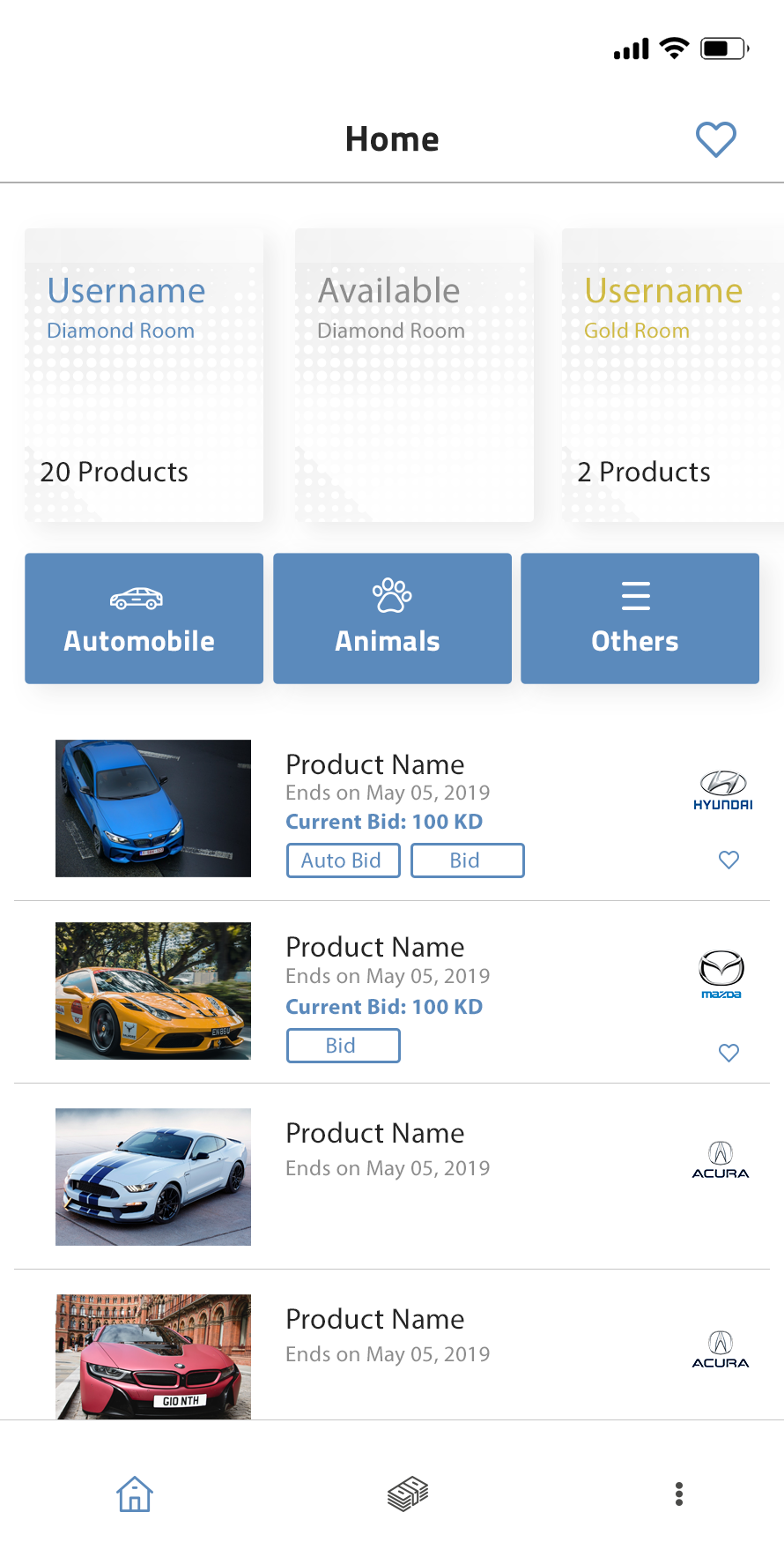 Mobile App Design