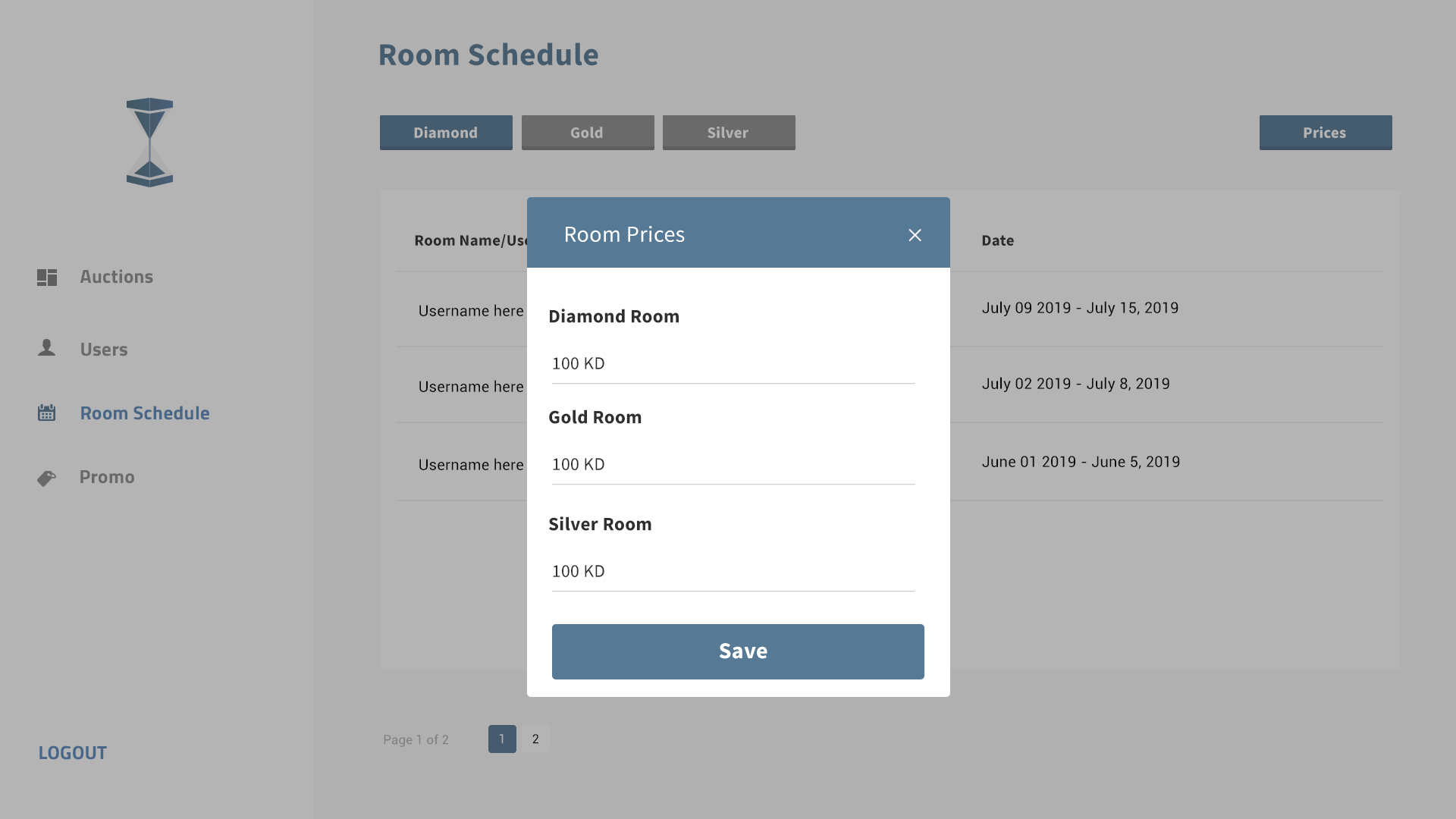 Desktop Dashboard