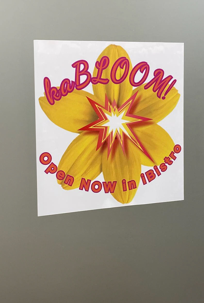 non-adhesive-backed sticky clings for mirrors and surfaces around campus