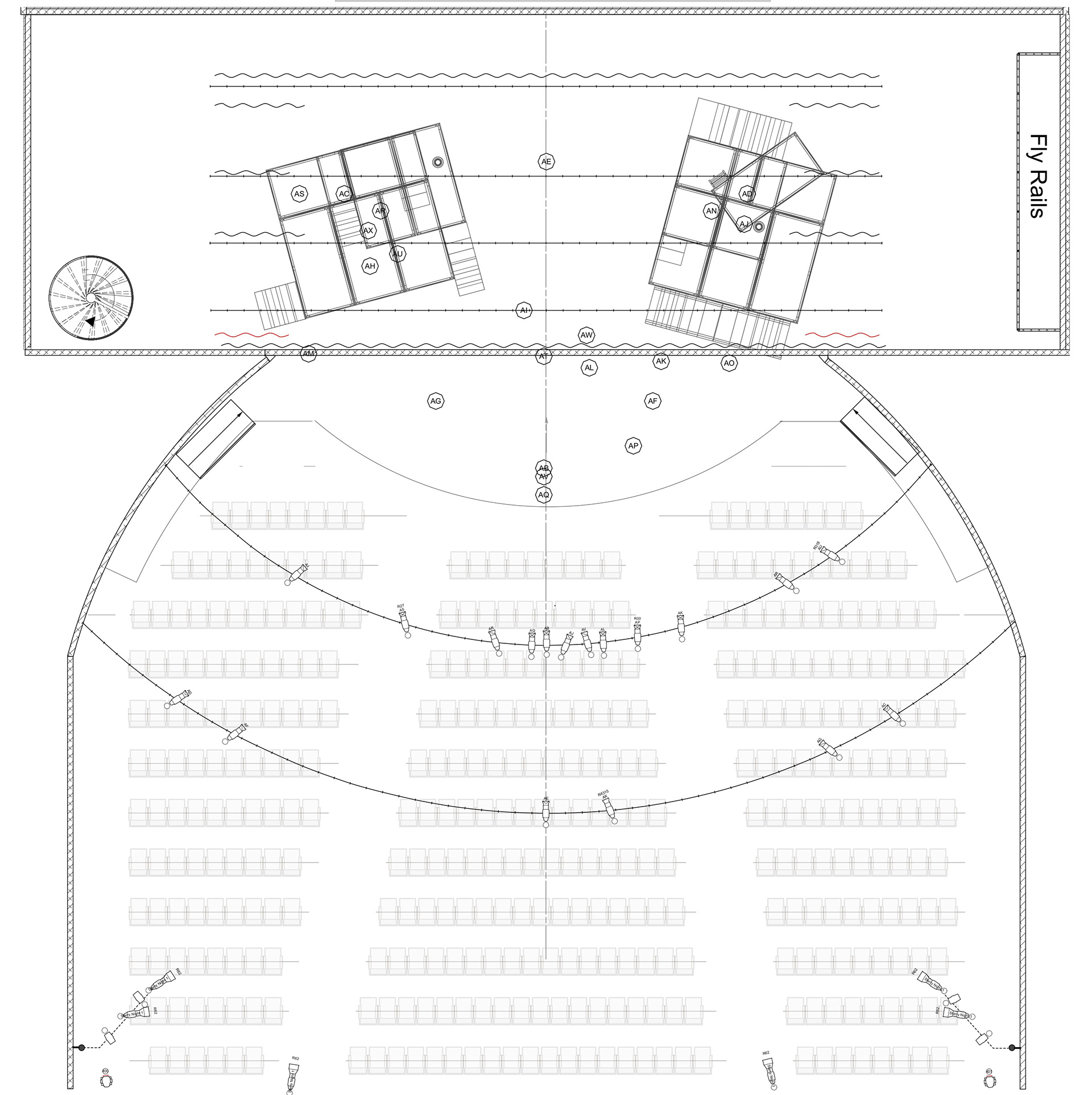 Lighting Area Position Diagram