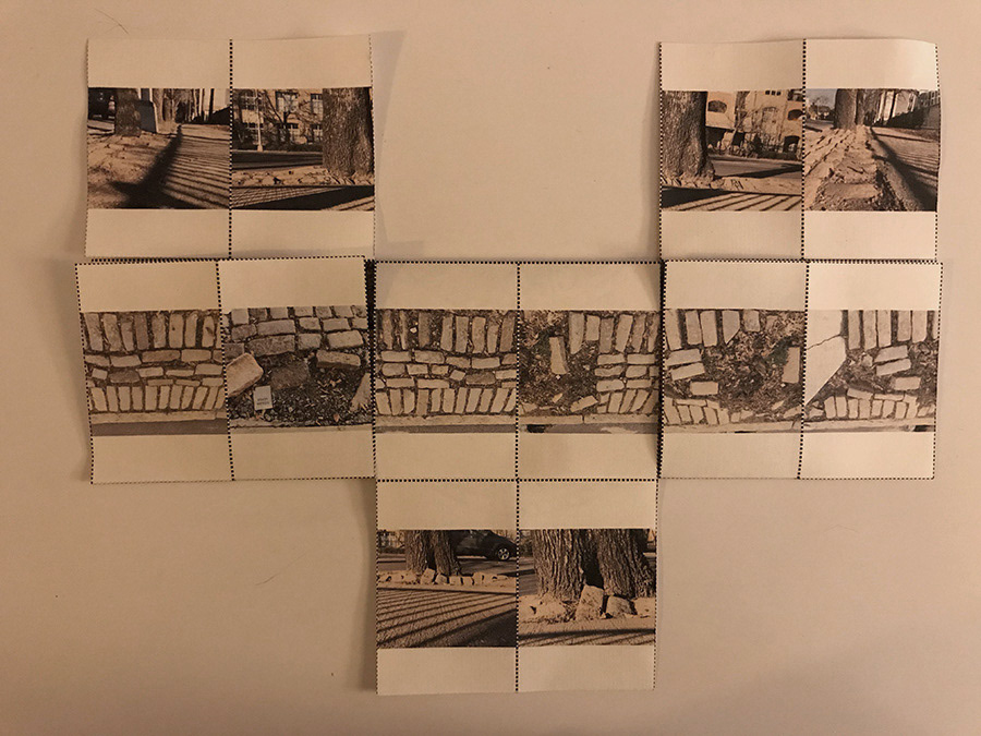 Folding version 1 (see description in preceding image caption.)