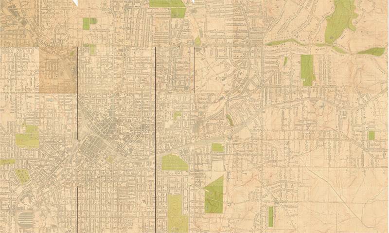 Atlanta topography, 1928. Source: http://disc.library.emory.edu/atlantamaps/1928-atlanta-city-map/