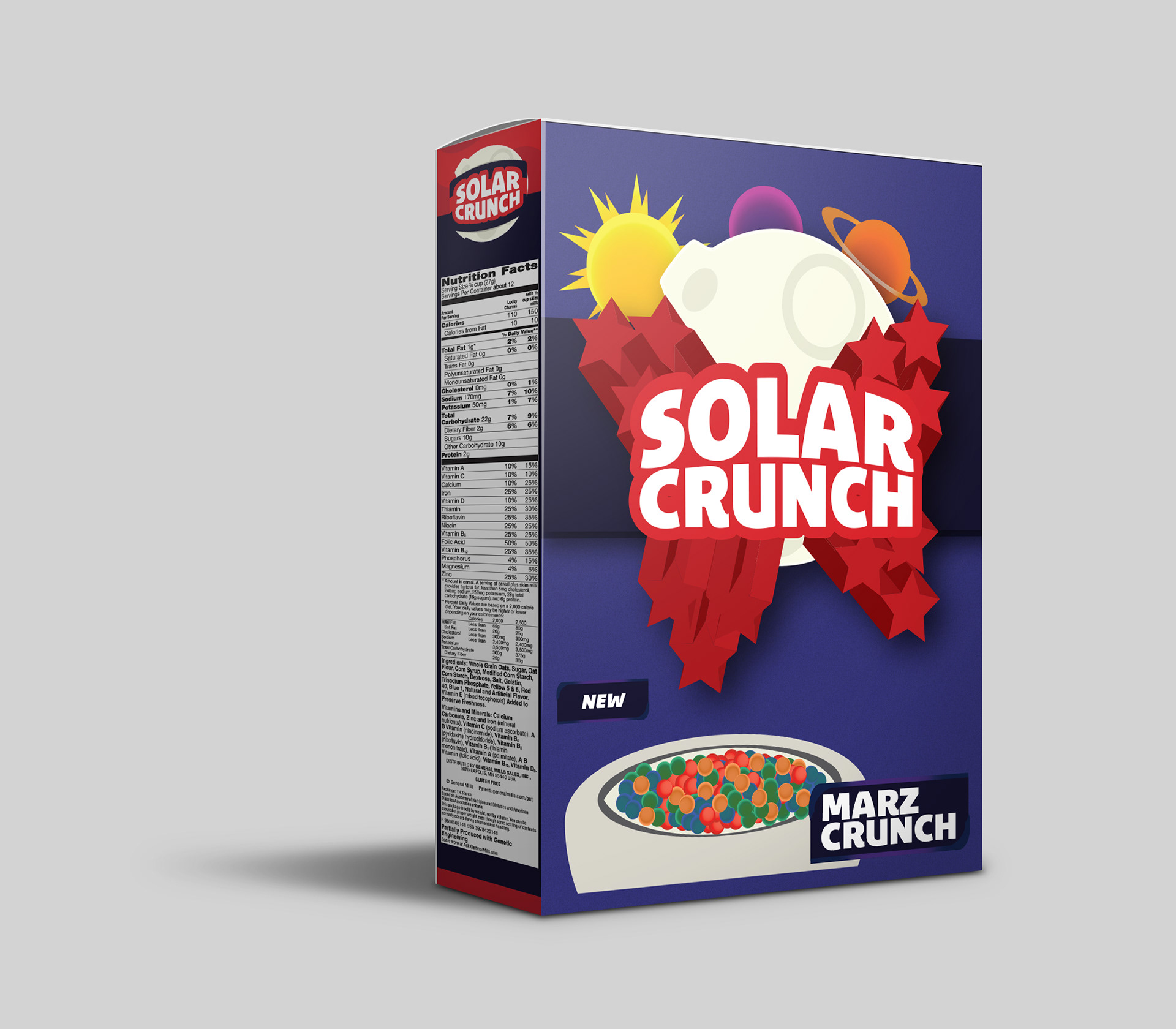 CEREAL BOX DESIGN