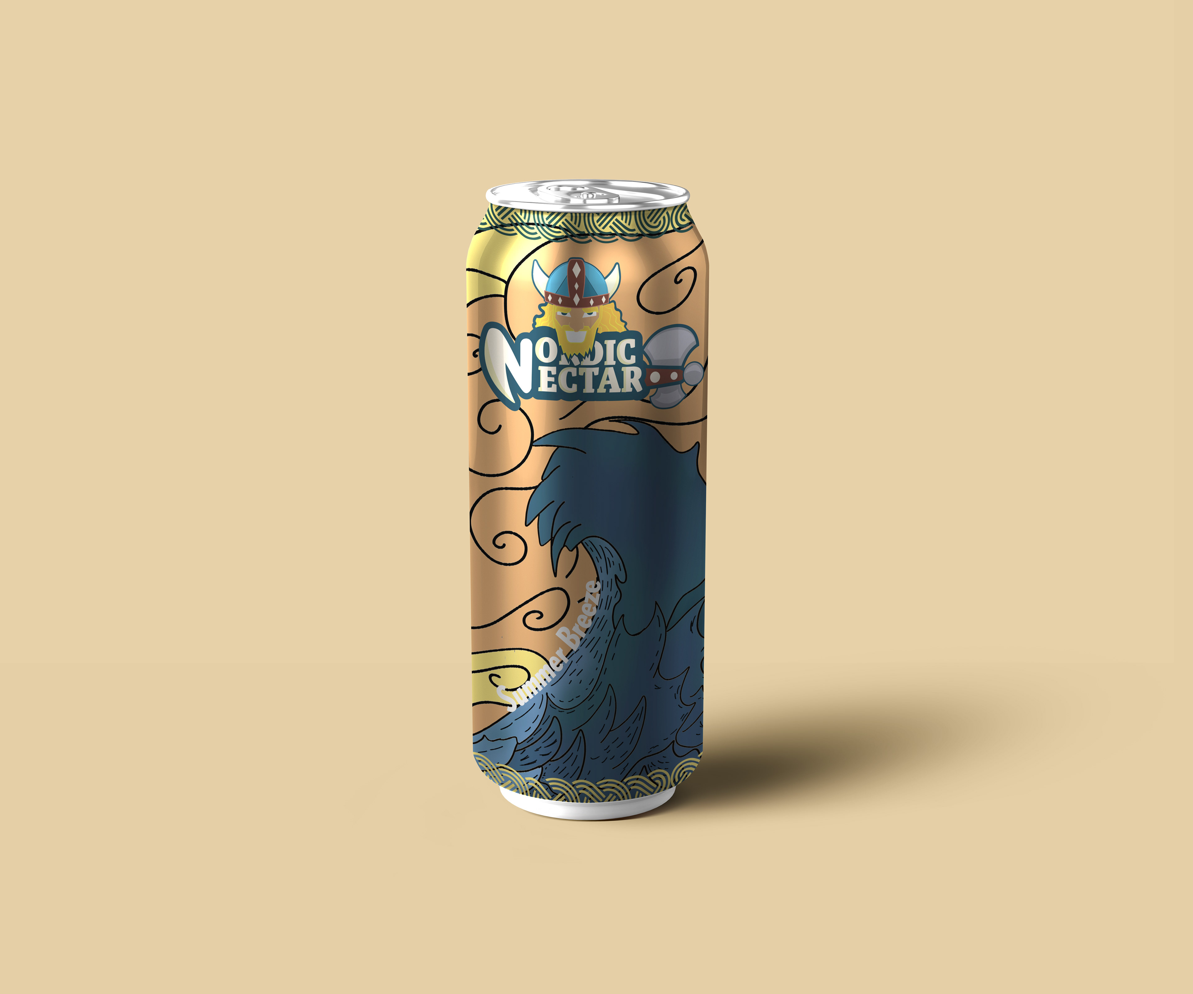 BEER CAN MOCKUP