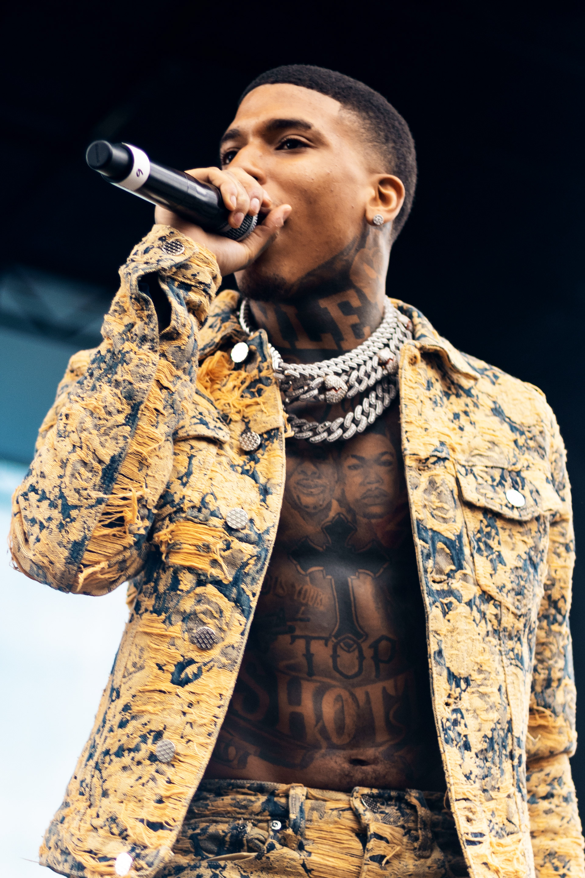 NLE Choppa at Summer Jam