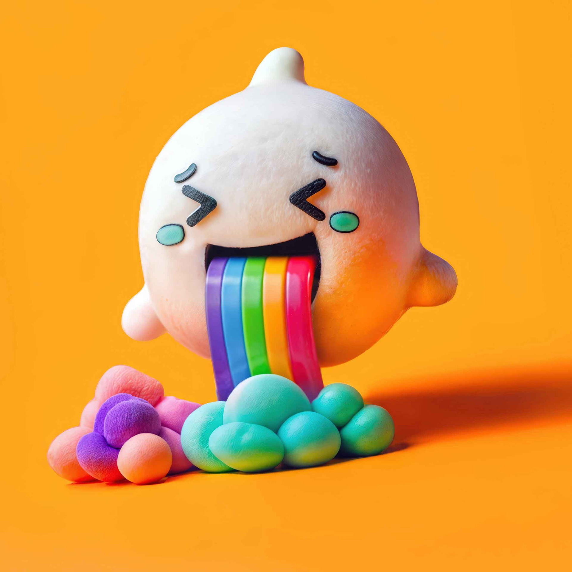 Phanto sometimes feels a bit sick, like when his tummy gets all twisty π. But even when he's not feeling his best, he never lets it take away his sparkle. With a sweet smile, he floats gently through the day, spreading happy, warm feelings to everyone around him. No matter what, Phanto never gives up. He keeps going, shining bright, because thatβs just who he is. This photo, though, is one of those shame moments... so, please, donβt show it to anyone! π€ P.S. Phanto mightβve eaten a little too much on New Yearβs Eveβ¦ π₯³ #PhantoMagic #FeelGoodVibes #RainbowMoments #NeverGiveUp #ShiningBright #GhostlyGlow #StayPositive