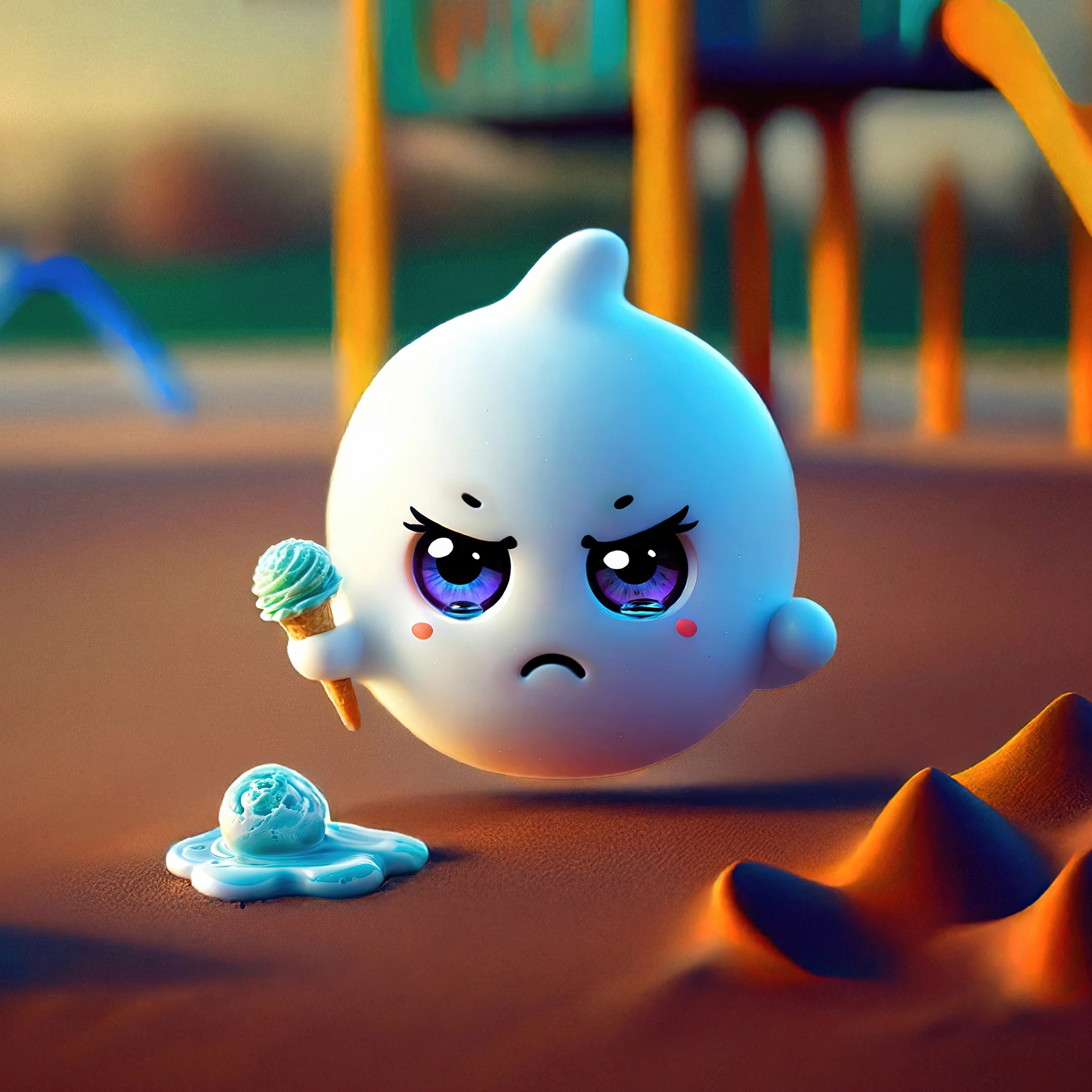 Even Phanto has some bad daysβ¦ π His ice cream π¦ is on the floor! Heβs angry and about to cry. But maybe we can help him: a little magic π and a new scoop can make everything better β¨. #PhantoMagic #BadDaysHappen #IceCreamFixesEverything #ShineThrough
