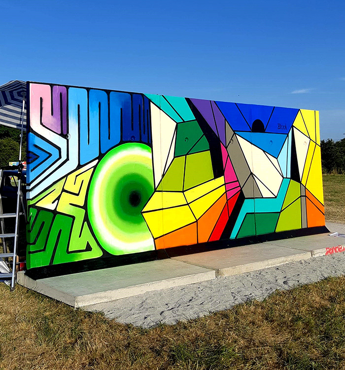 Performance sur mur amovible