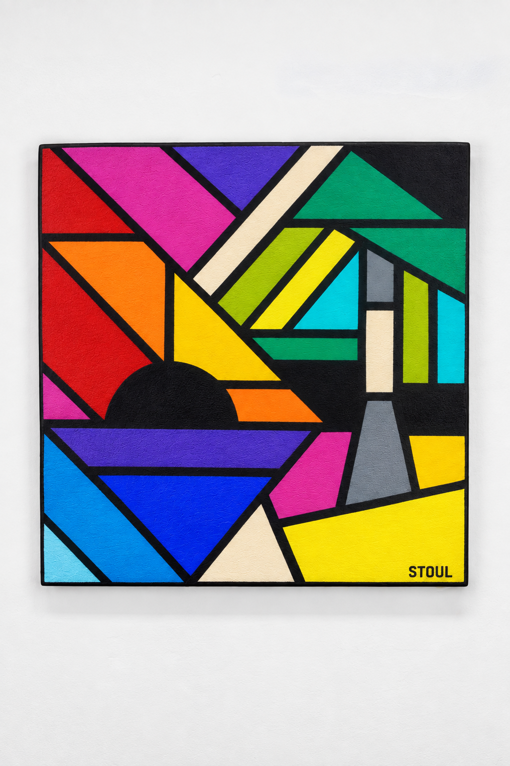 Ensemble de petits formats Destination Plage — Peintures originales sur bois · 2025