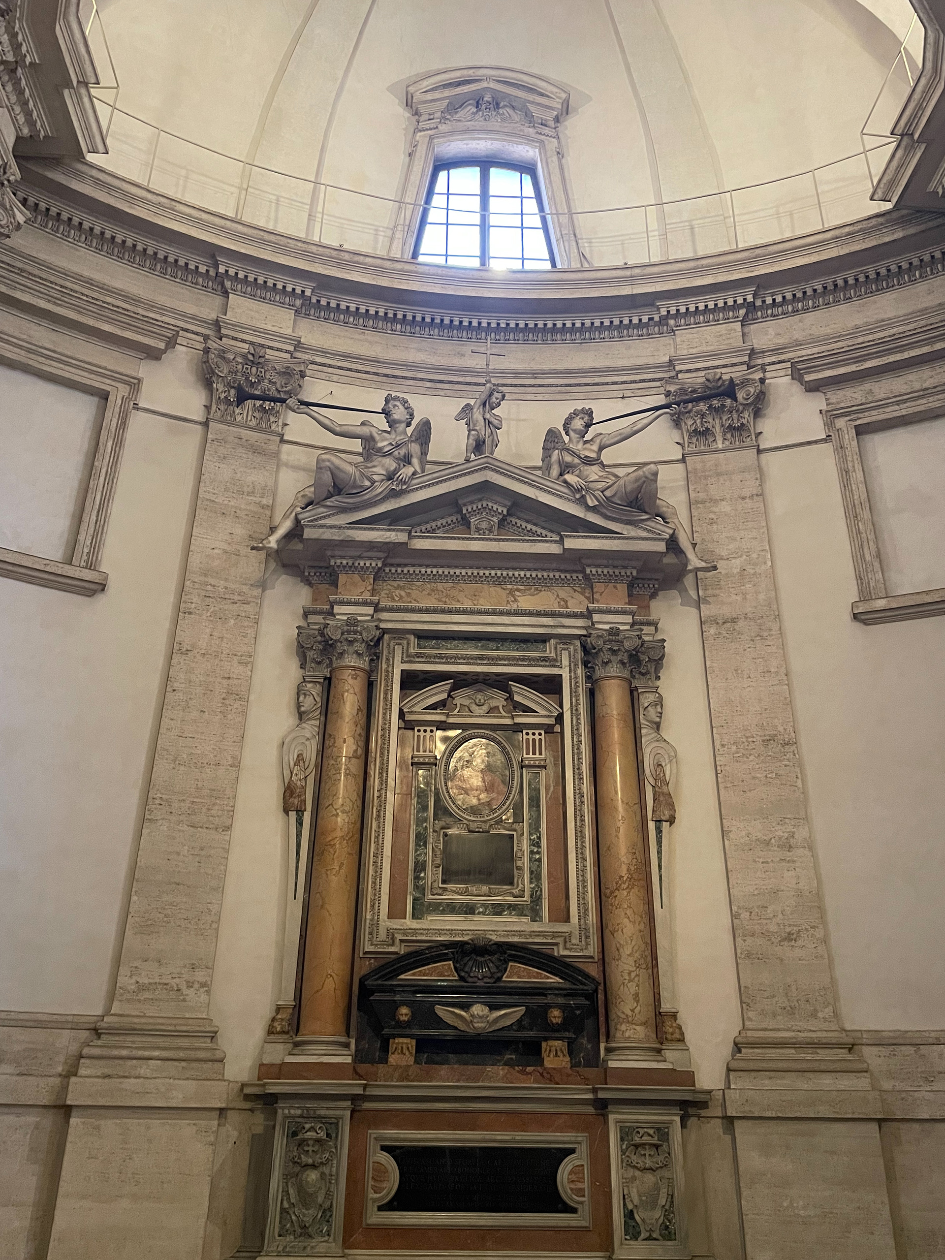 Grand funerary monument, Sforza Chapel