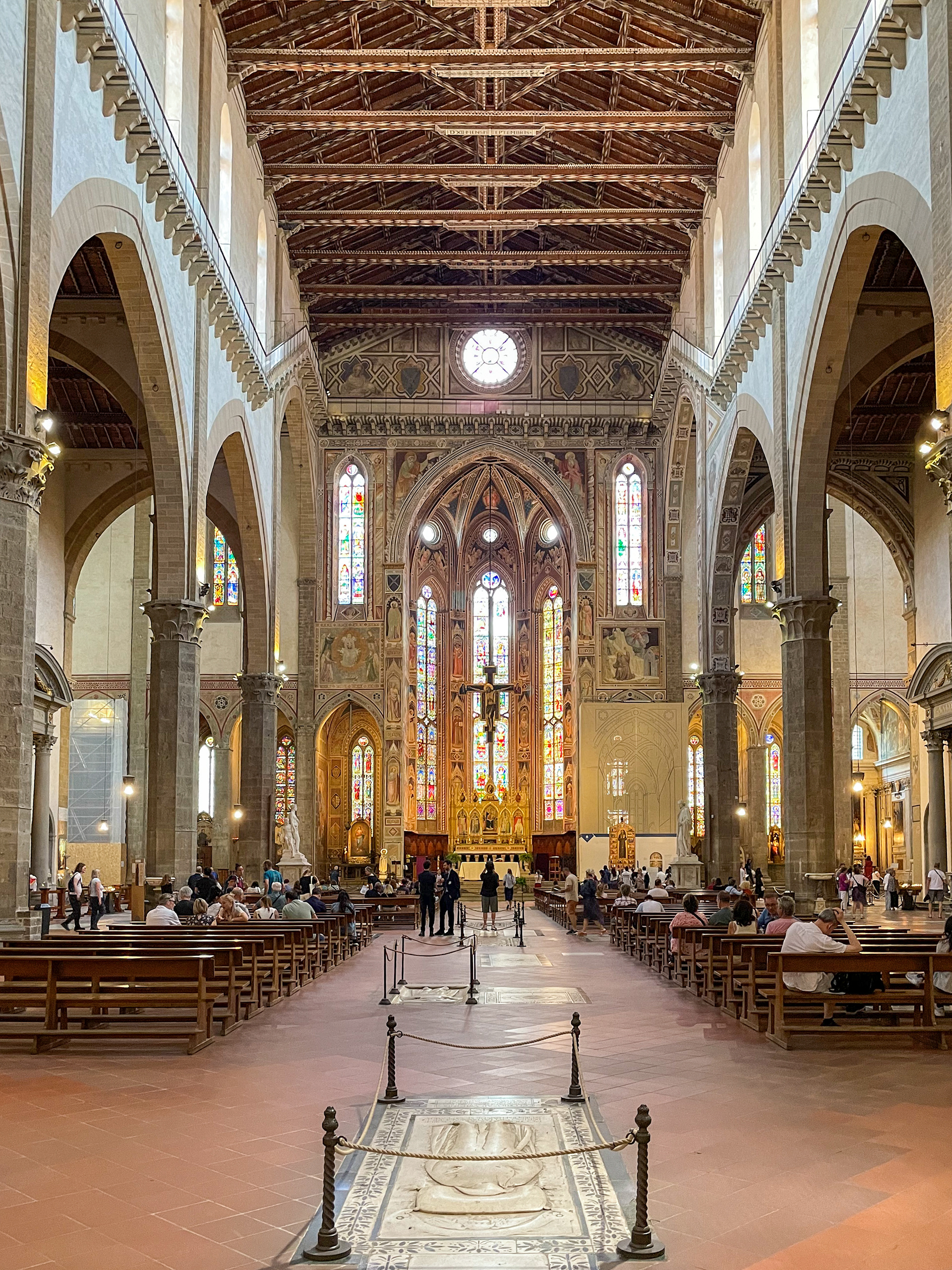 Nave and high altar