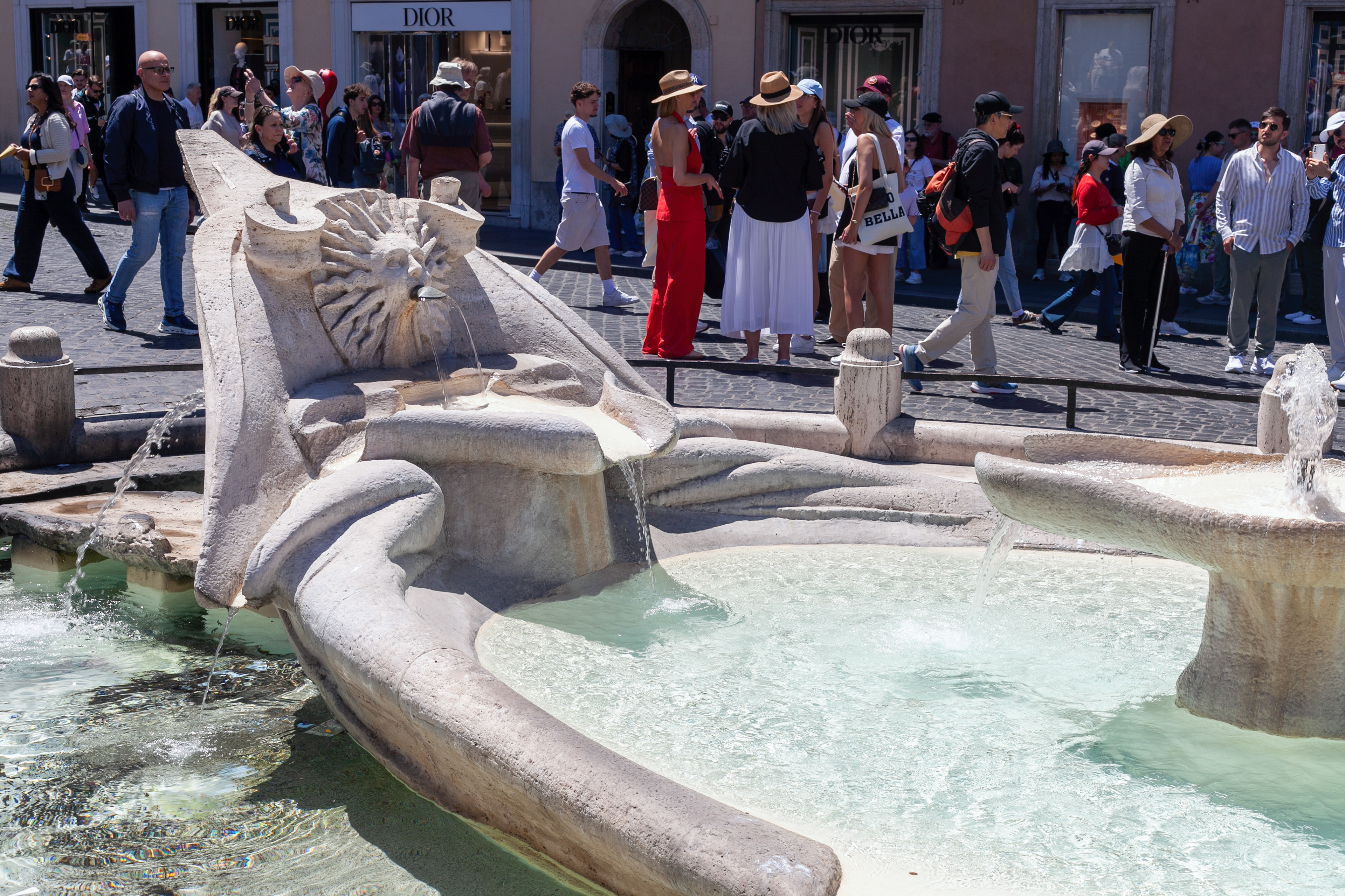Barcaccia Fountain, Piazza di Spagna