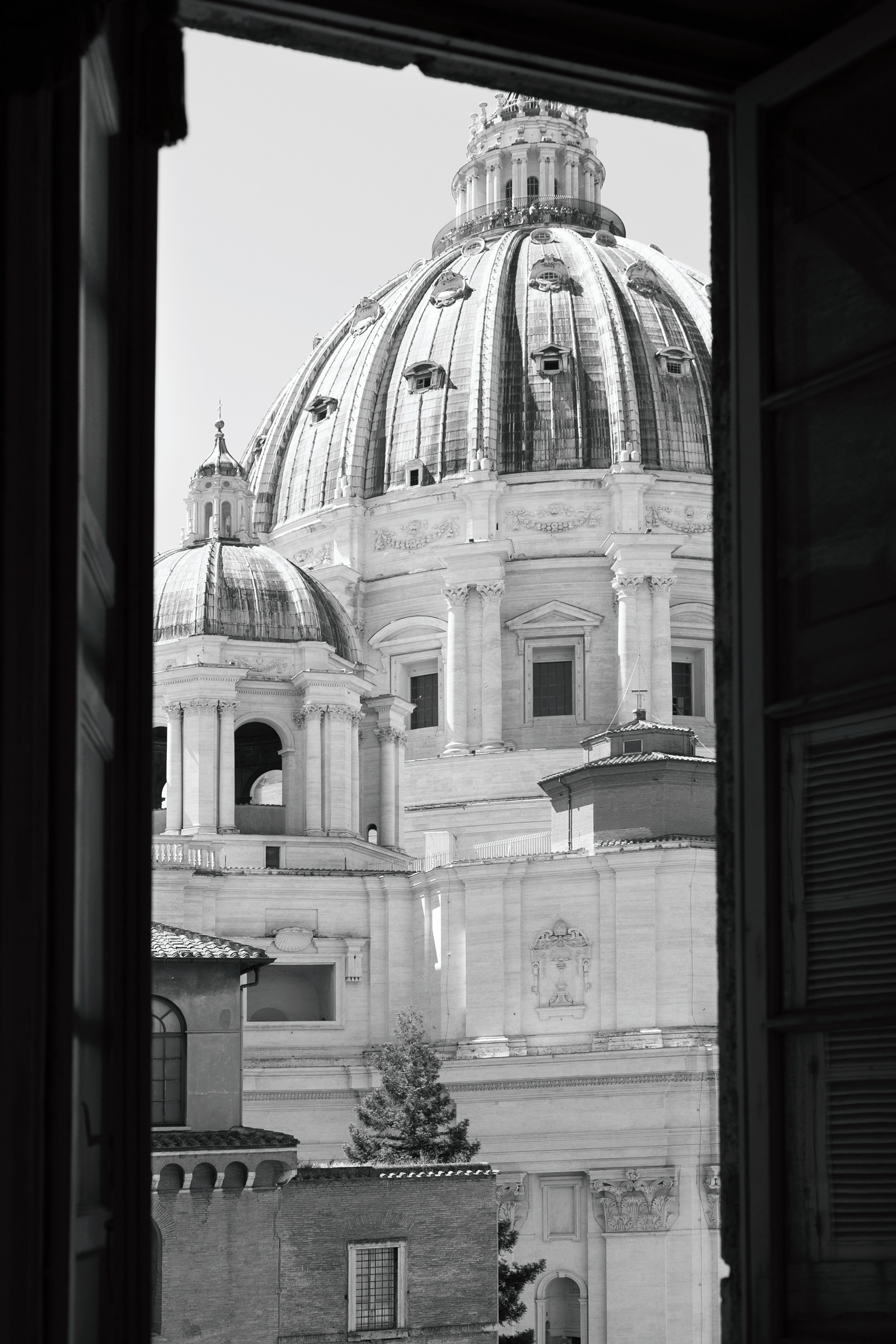 St. Peter's from Vatican Museum