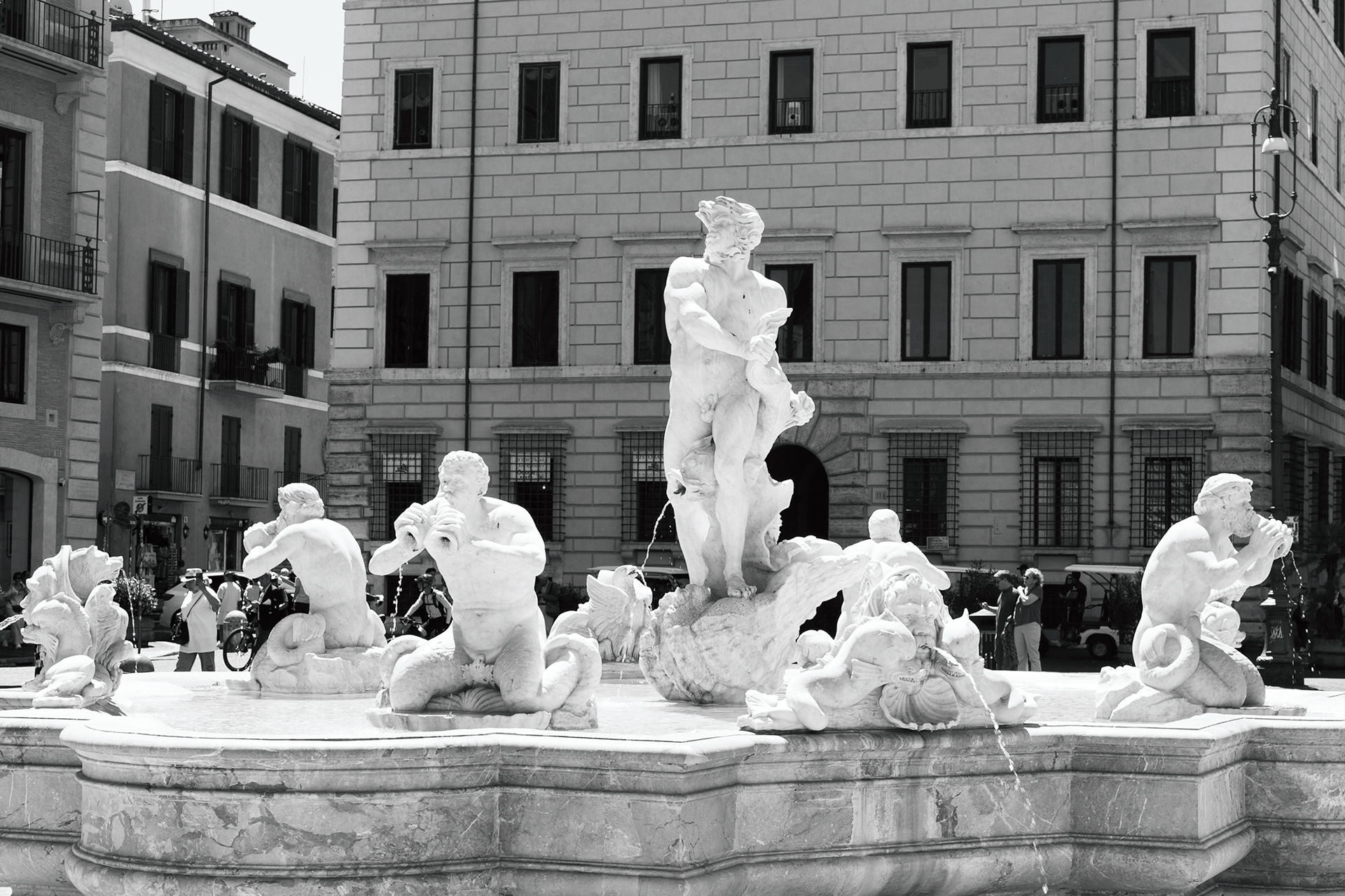 Fountain of the Moor, Piazza Navona