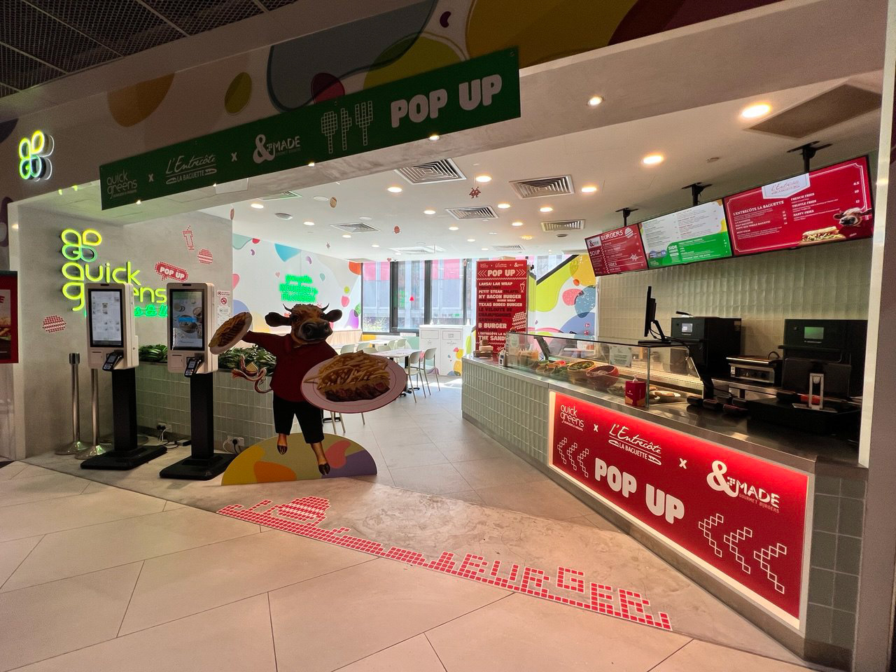 Collaboration Pop-up outlet design