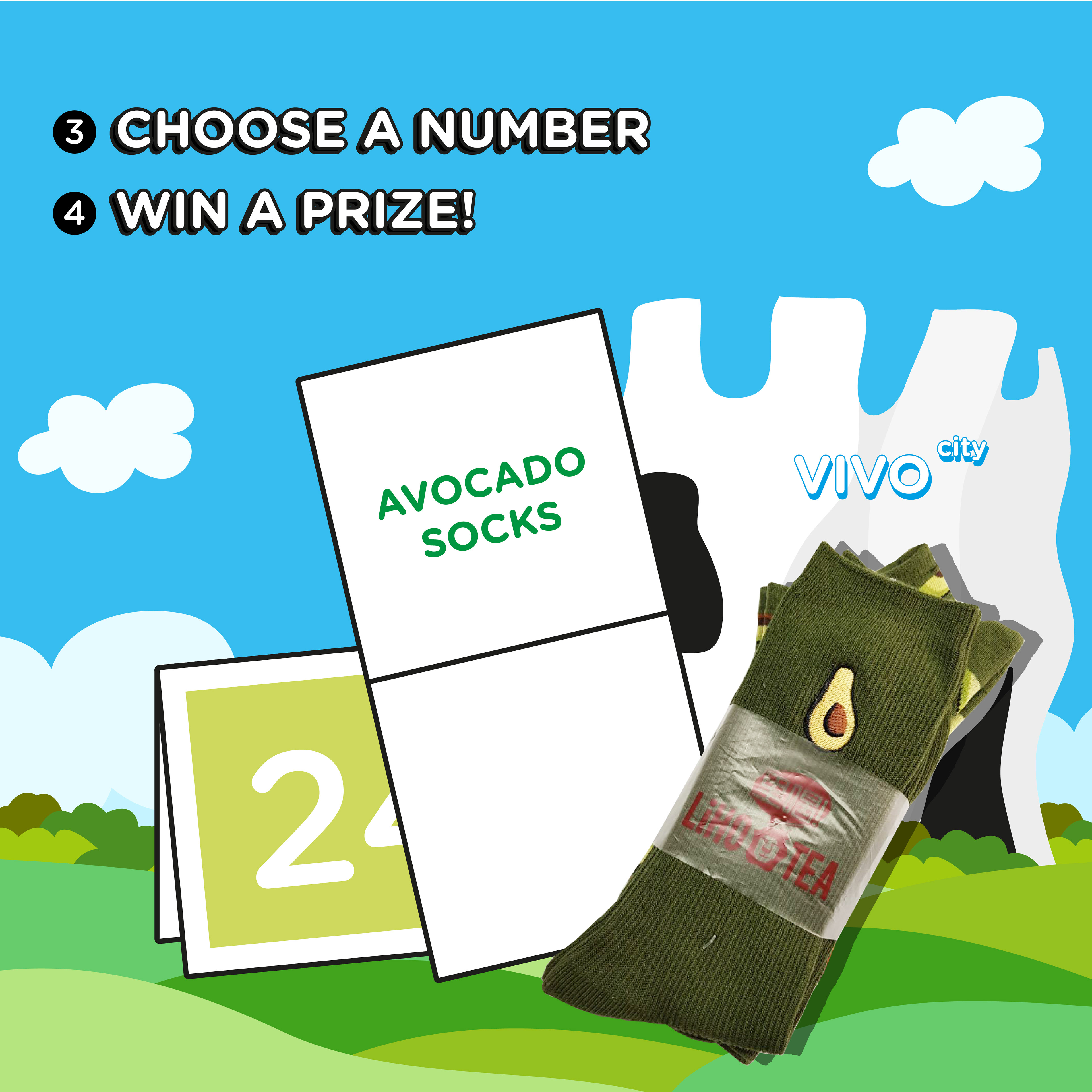 Illustration for interactive activity at an outlet