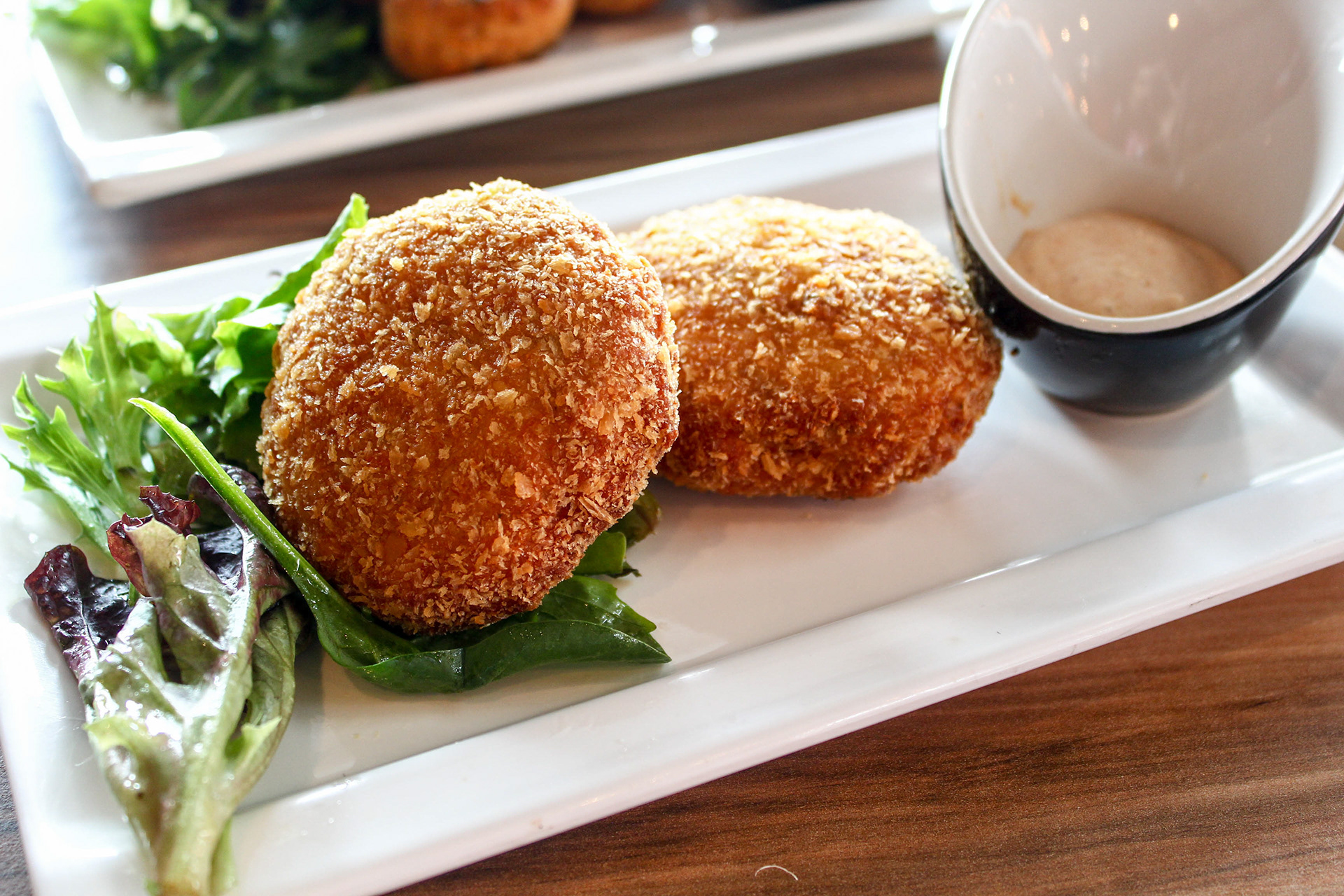 Food review photography