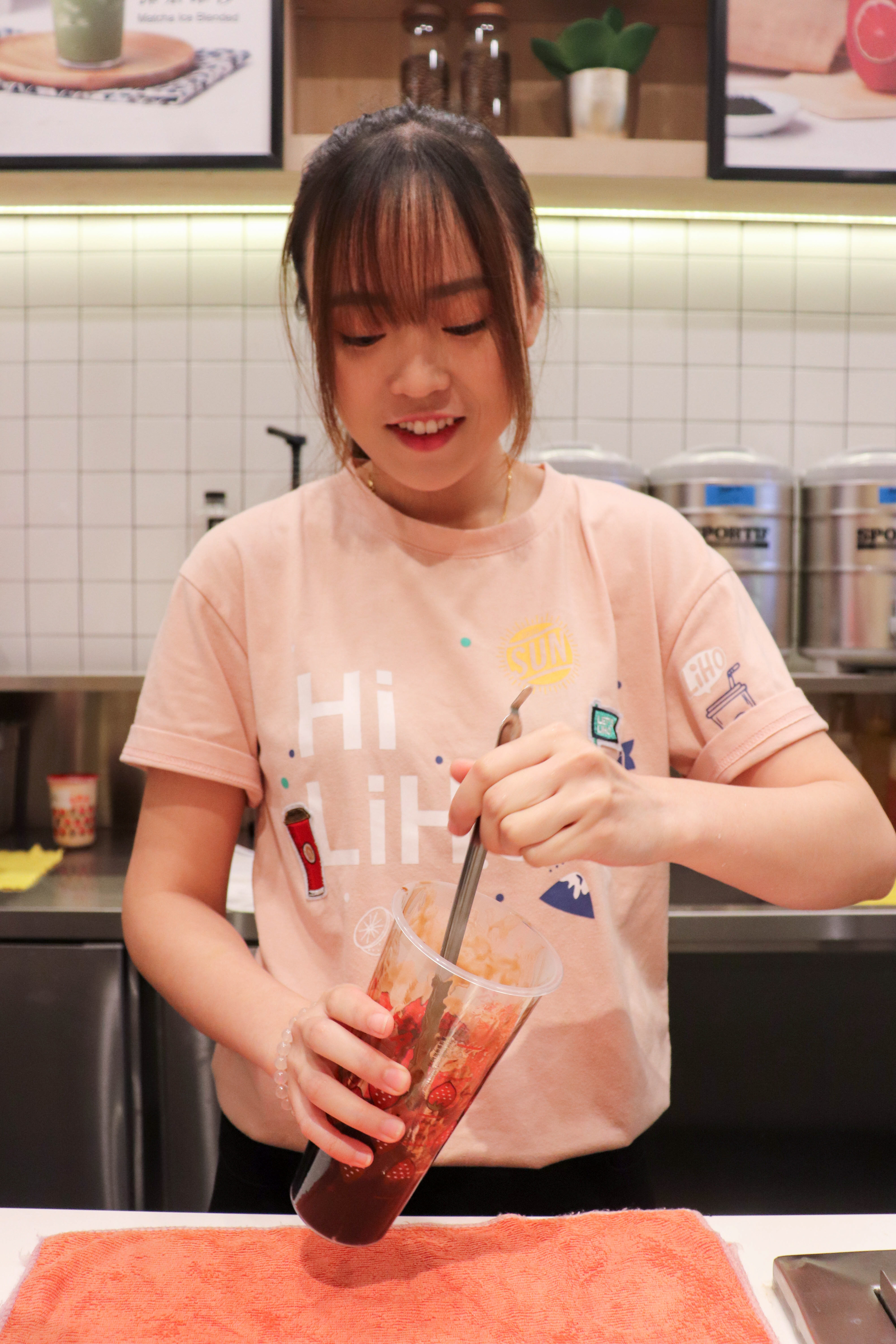 Photoshoot to promote branding