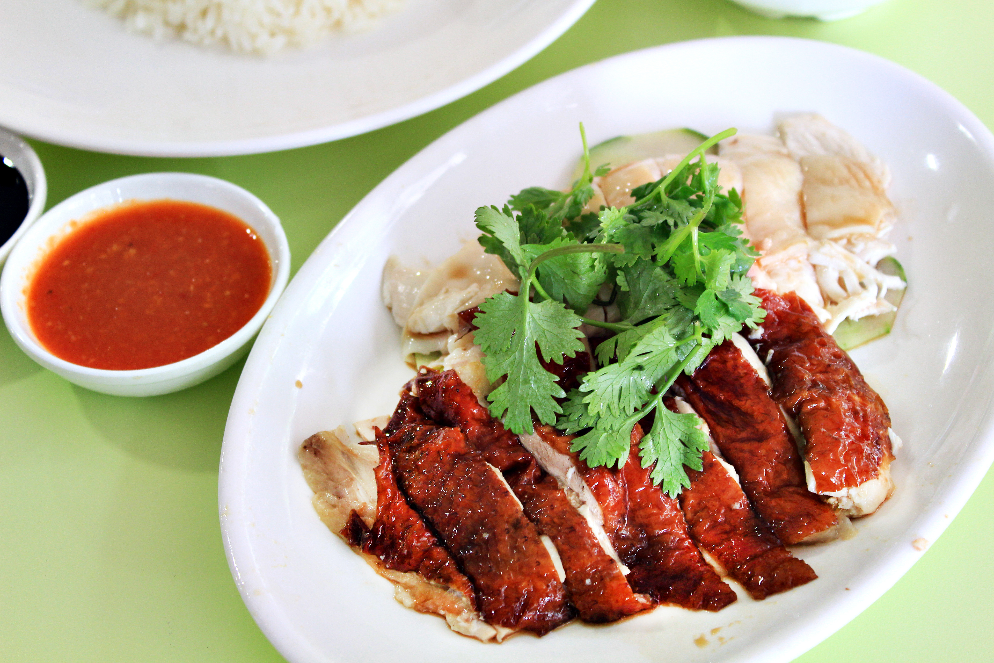 Food review photography