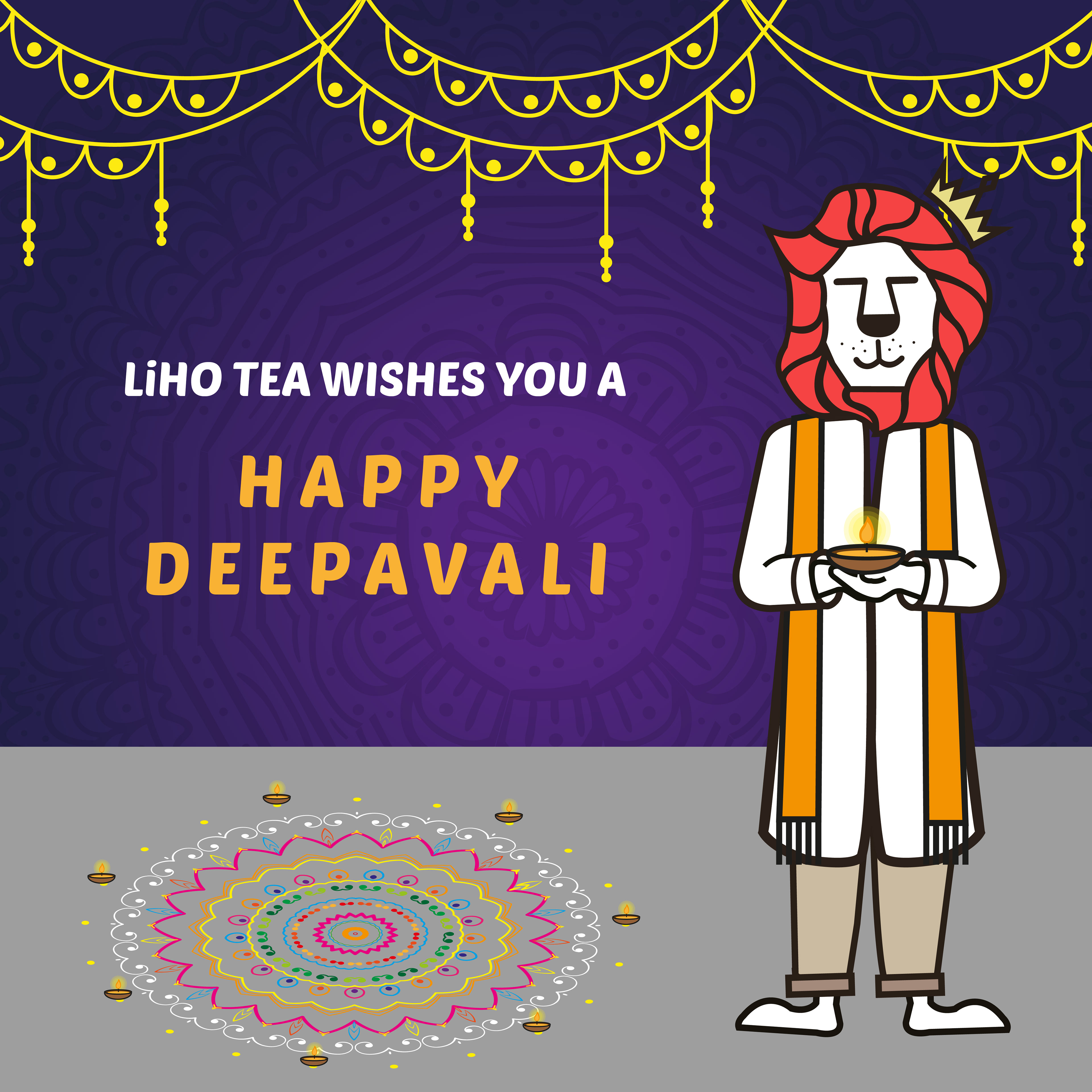 Illustration for Deepavali