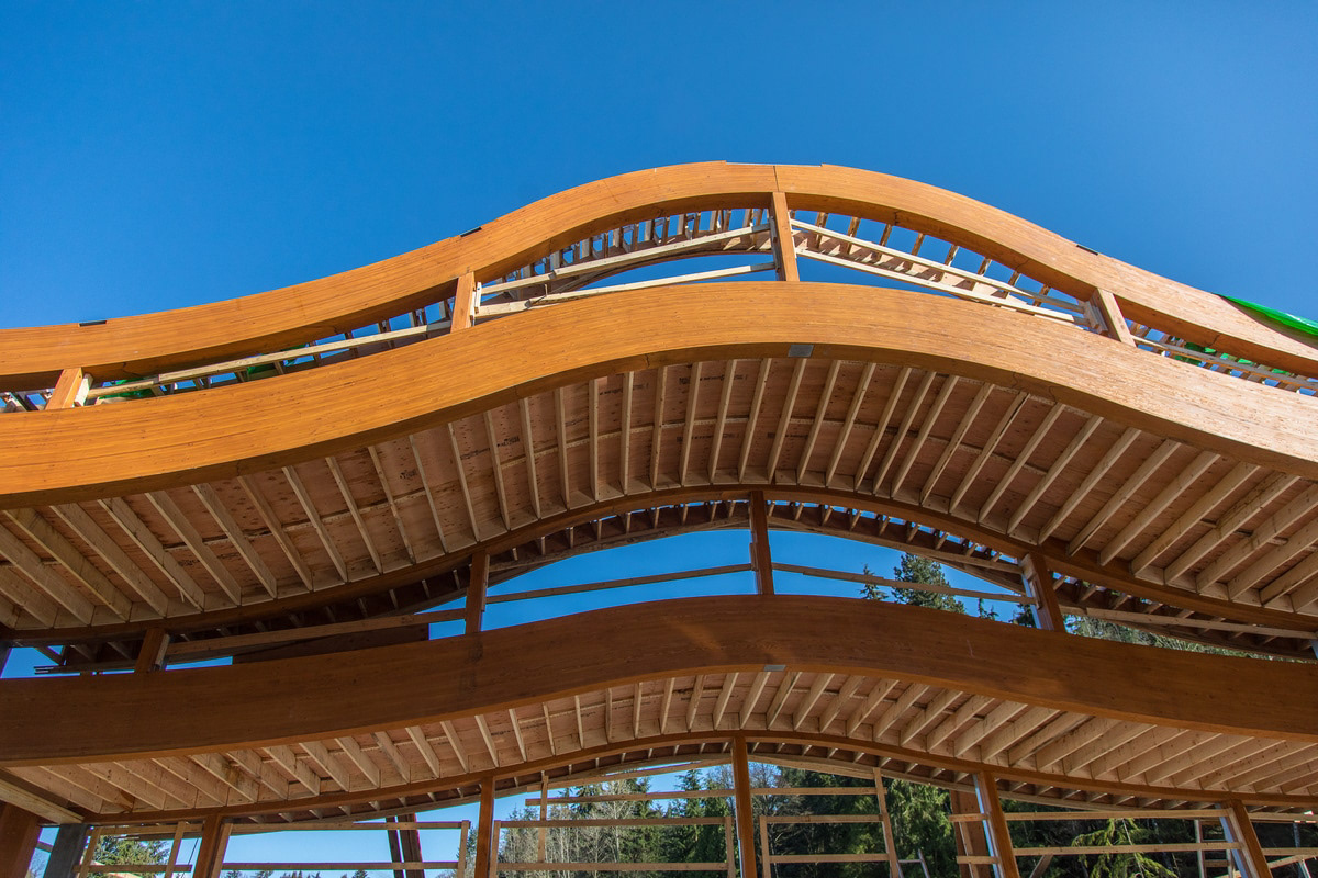 Glue-laminated timber (glulam) by KK Law