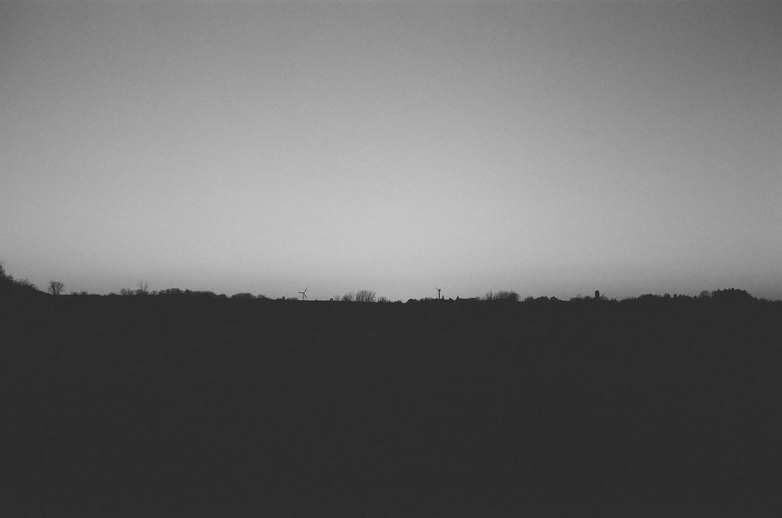 Skyline: 2016, Williston, Vermont, B&W Film