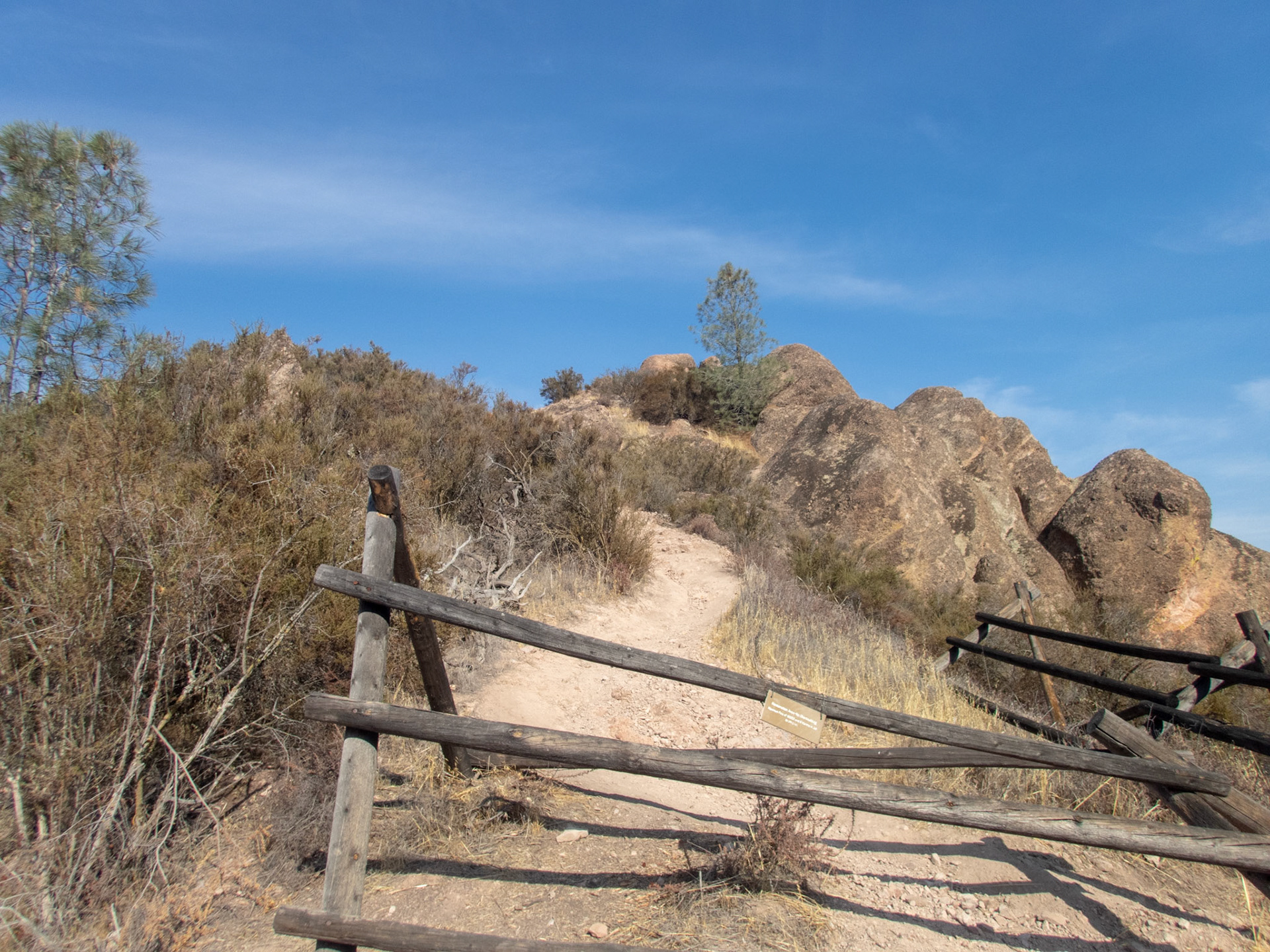 Again, trail to the peak is closed