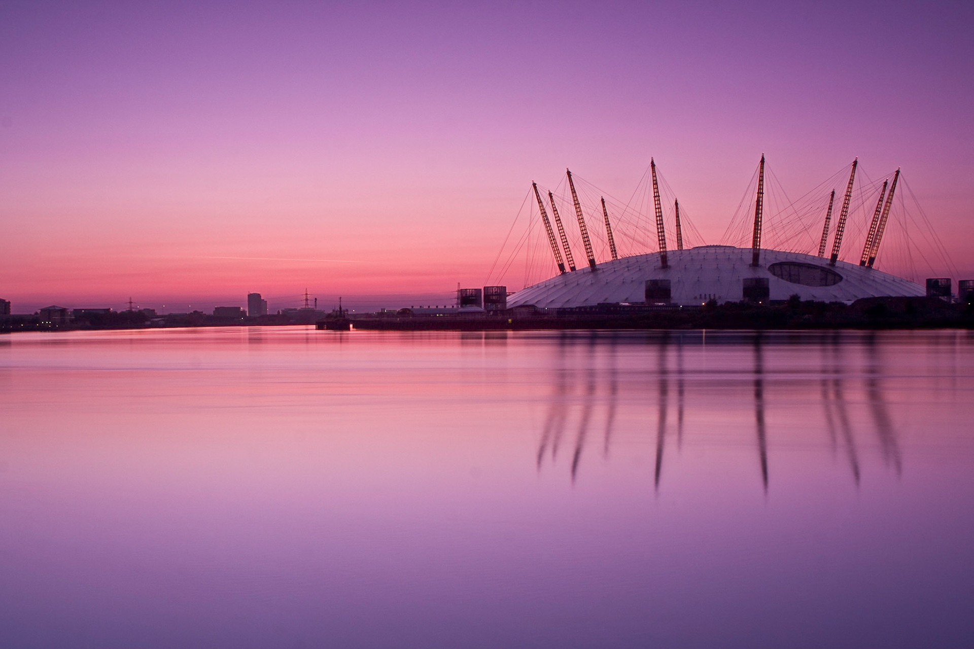 The o2 at Sunrise