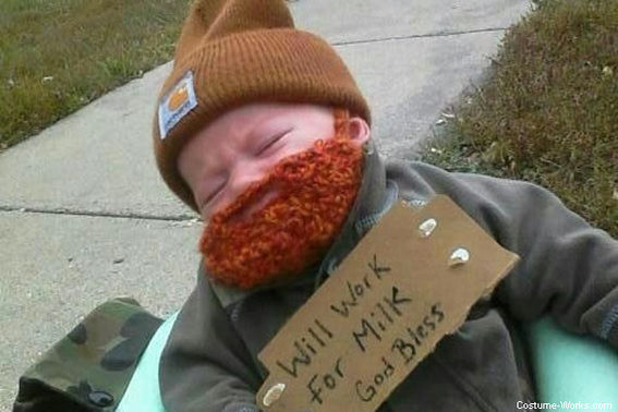 funny hobo signs for costume