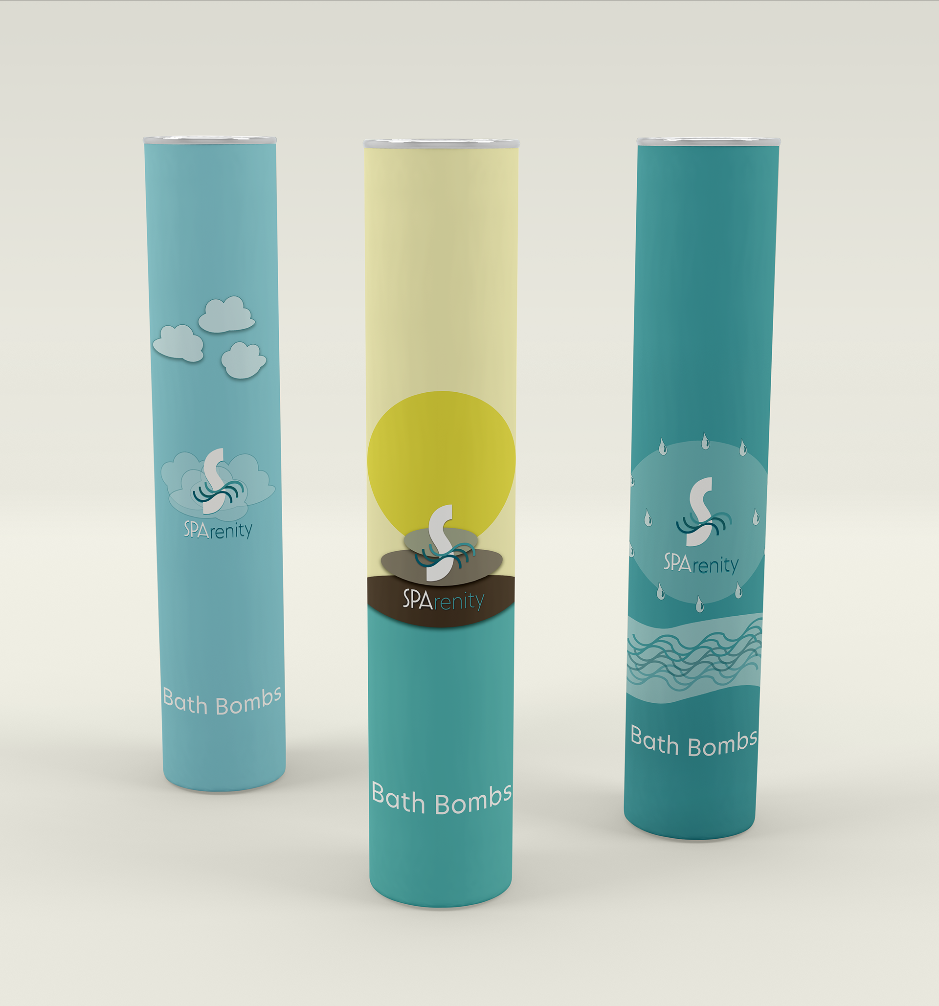 SPArenity Bath Bomb Tube Trio - 2021