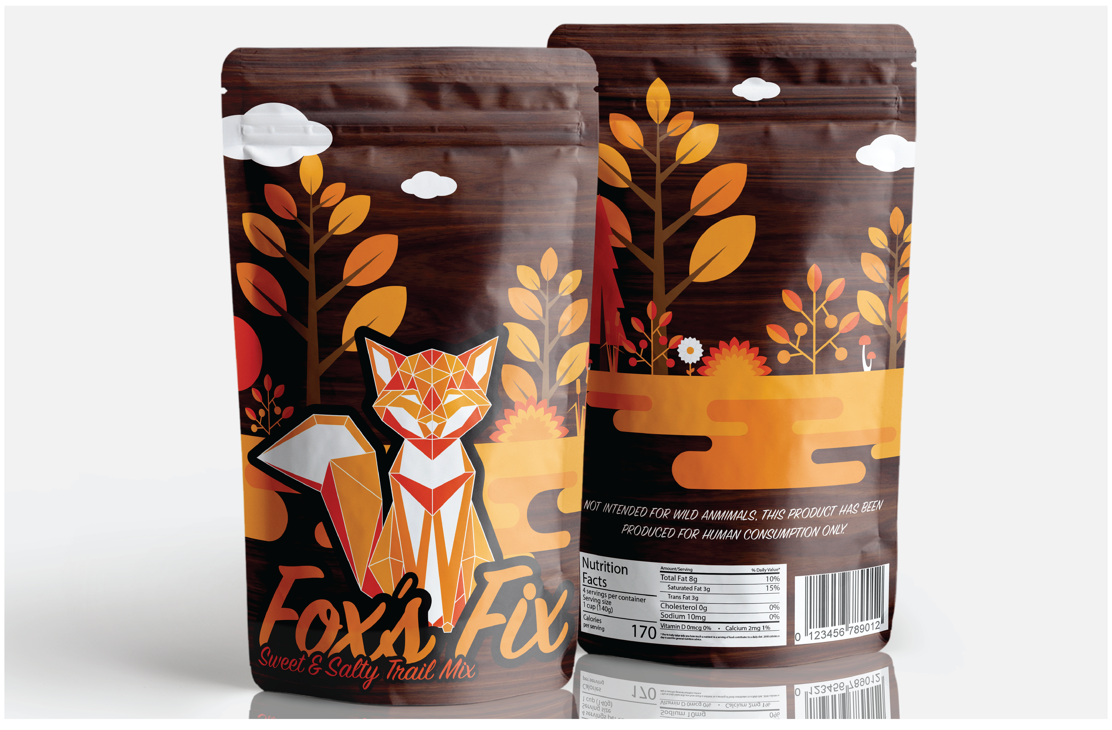 Fox's Fix Packaging Mockup