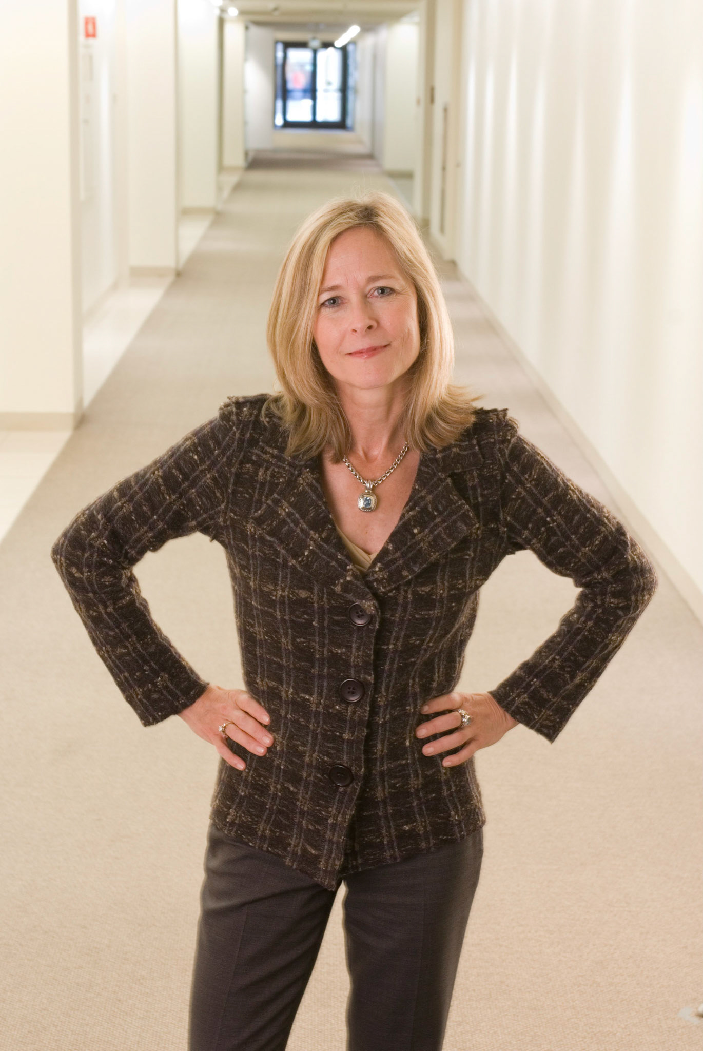 Barbara Basney, Director of Global Advertising for Xerox Corp. at the Stamford, CT. corporate offices..(Photo by Gabe Palacio).