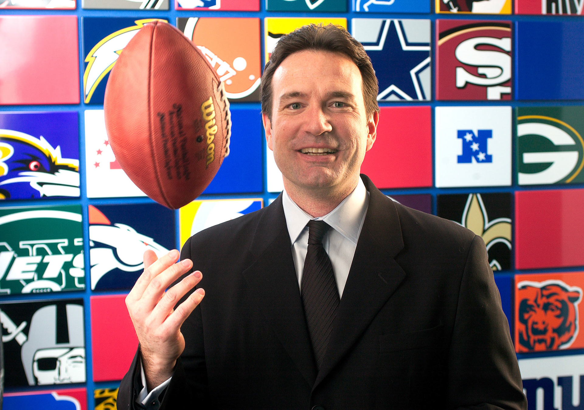 John Collins, Senior Vice President of marketing and sales at the NFL.Photo by Gabe Palacio