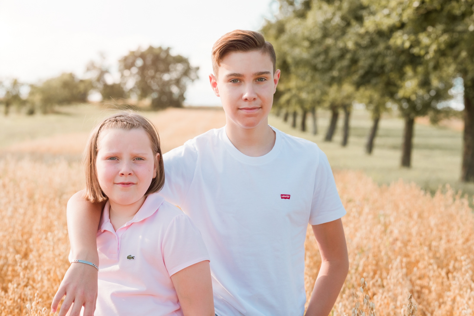 Shooting frère et soeur avec Manon et Louis