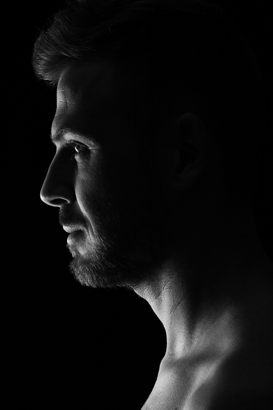 Shooting Portrait Low-Key avec Mathieu
