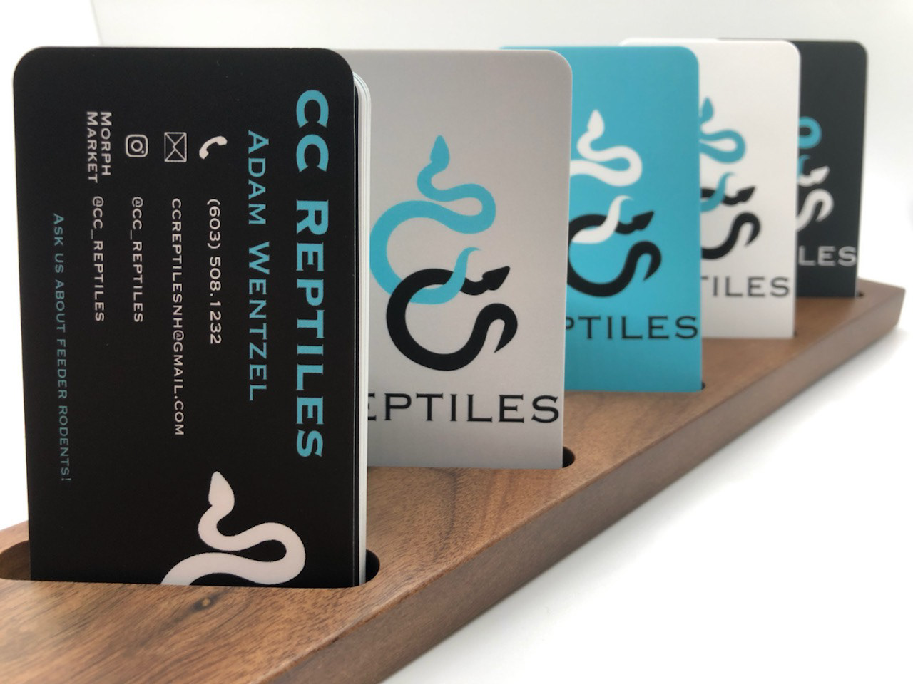 Front and Back of Business Cards