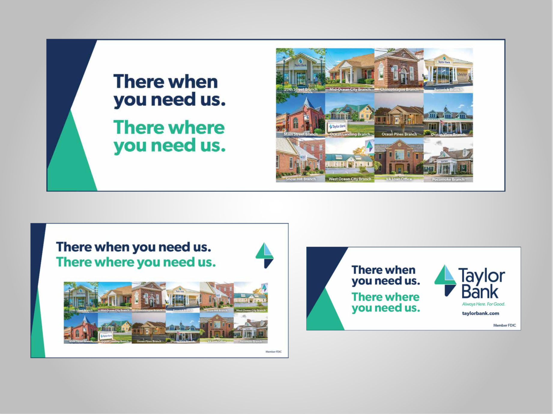 There For You Print Ad & Digital Banner Campaign - Digital Assets