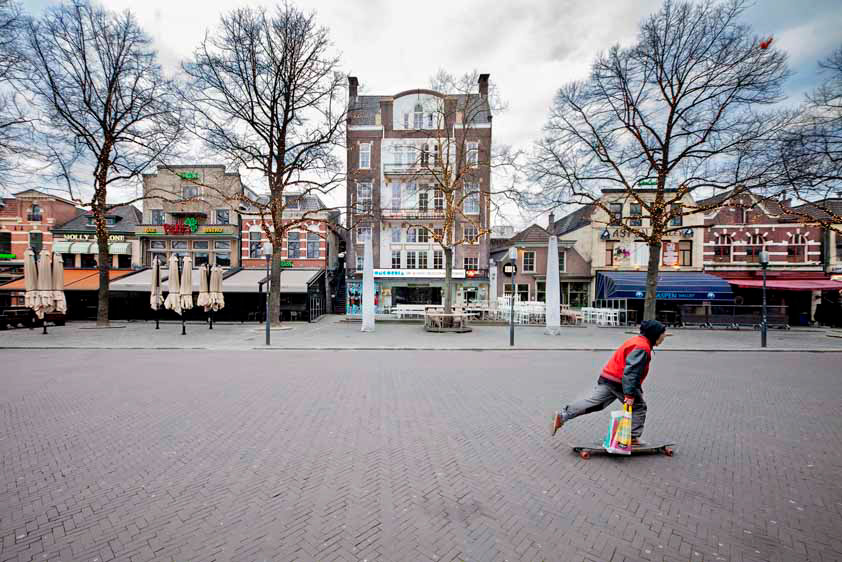 "Corona stilte" Enschede