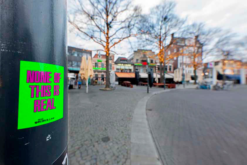 "Corona stilte" Enschede