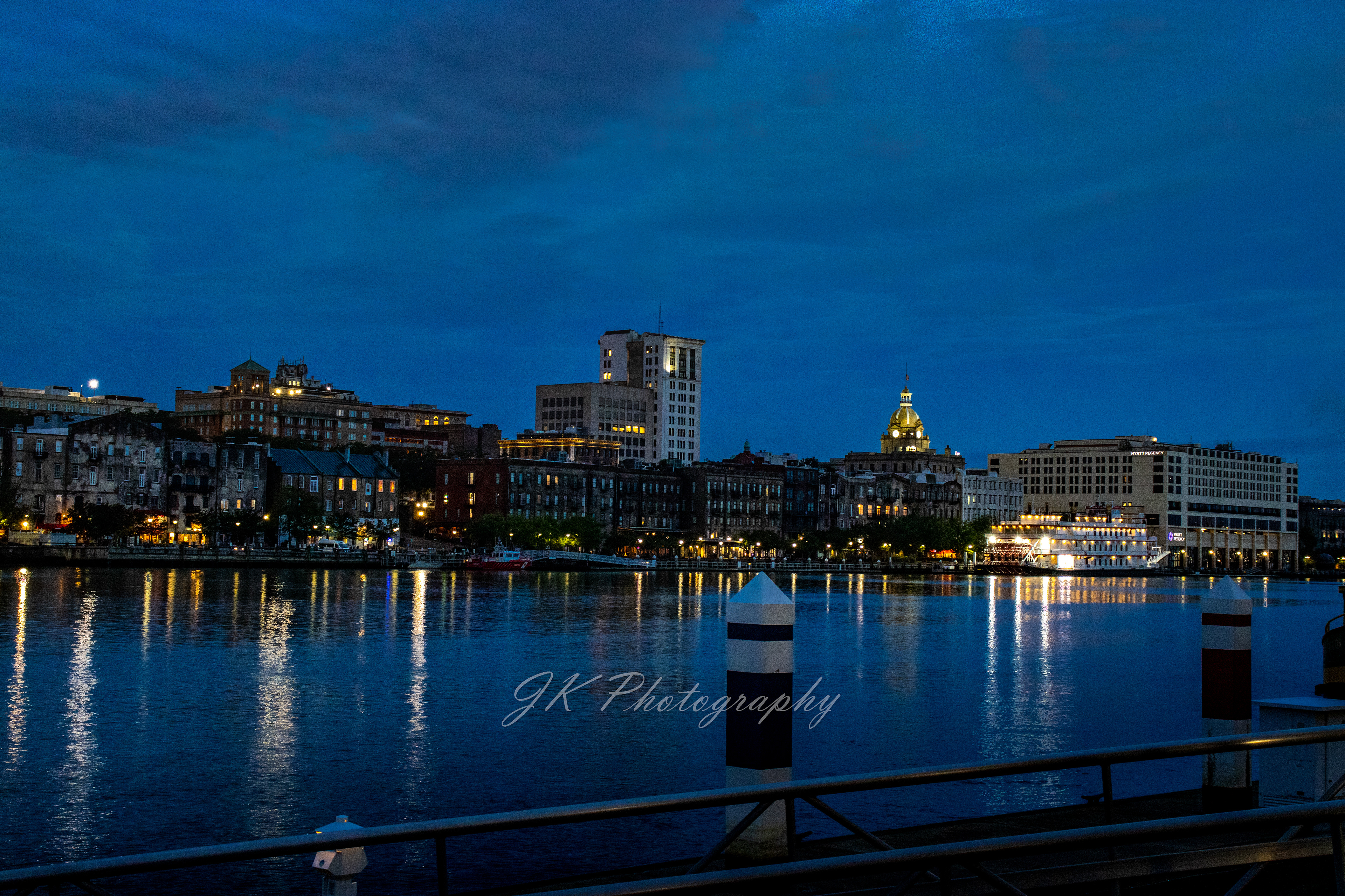Savannah, GA skyline