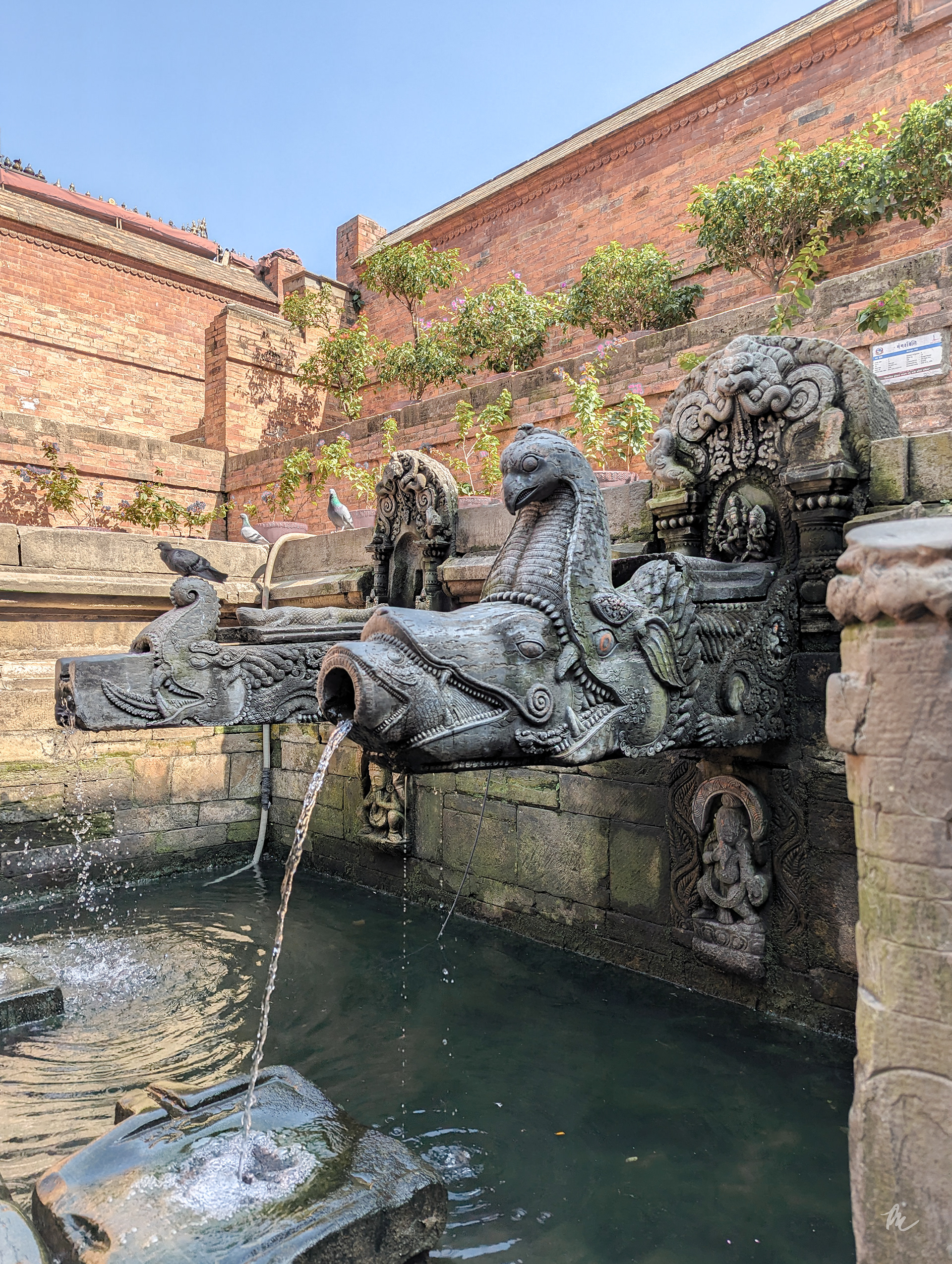 Manga: Water Stone Spout, Lalitpur, Nepal | 2023