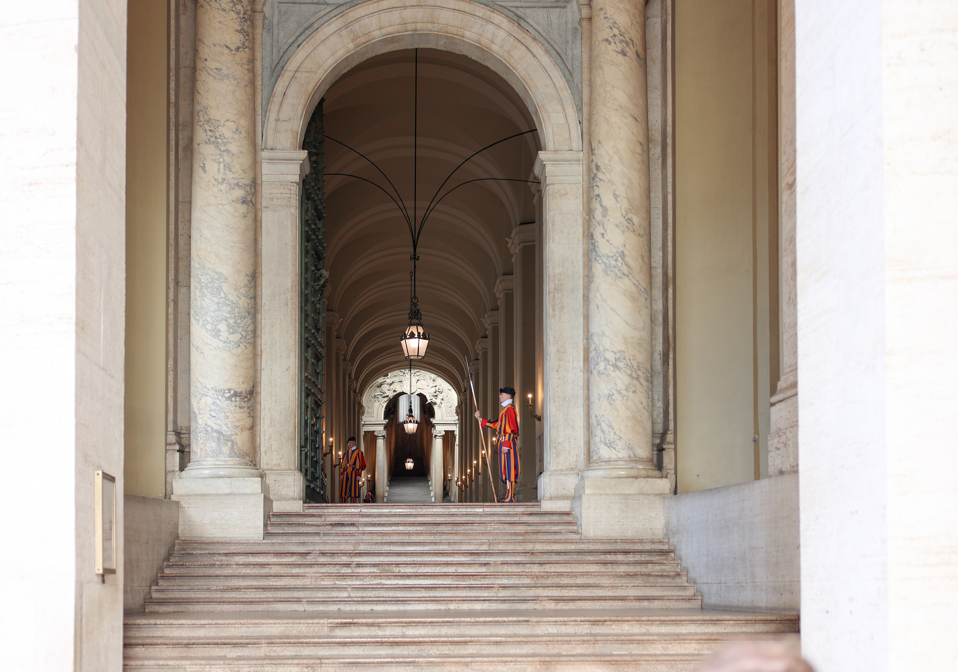 Bronze Doors leading to the Apostolic Palace