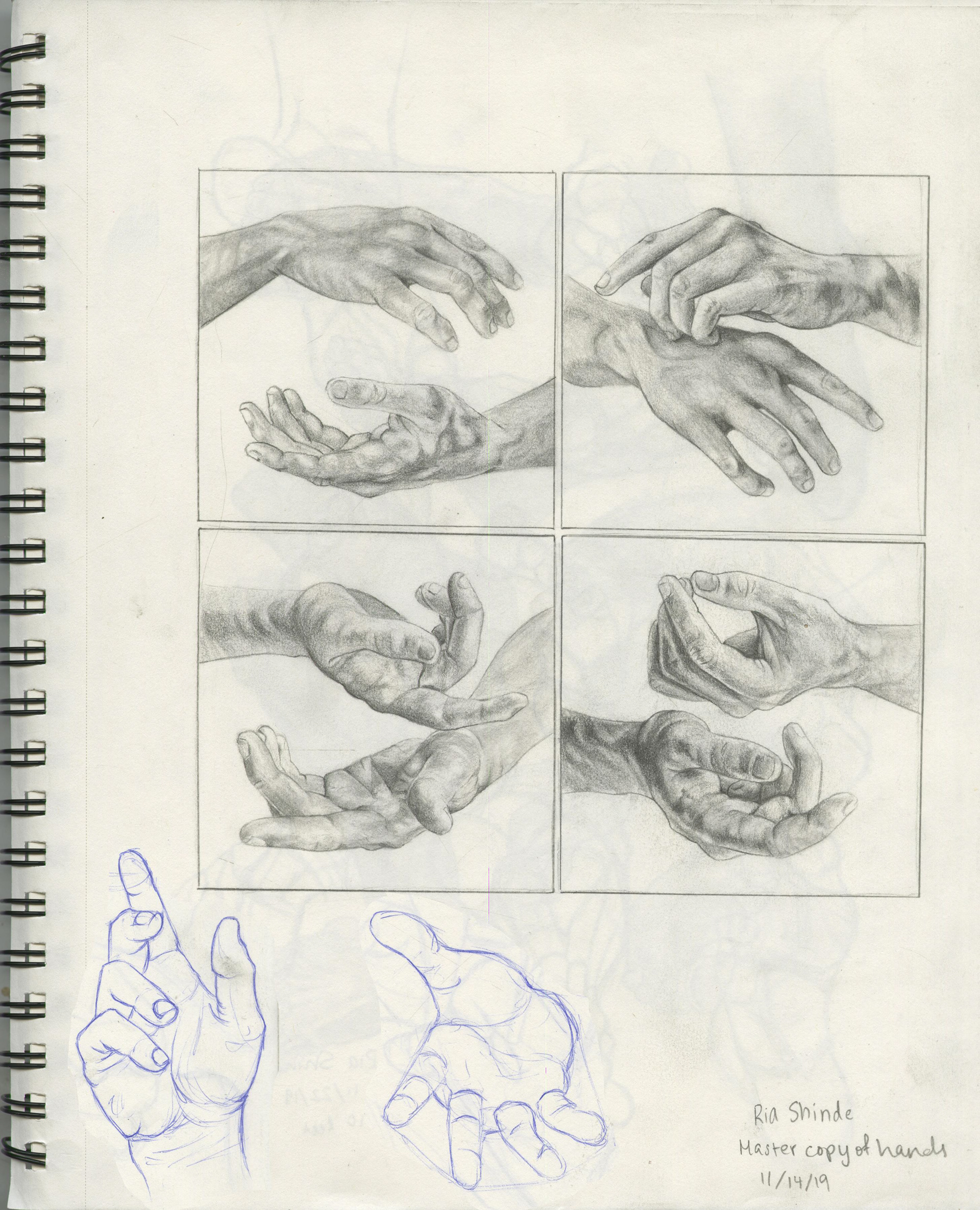 Hand study - Master Copy