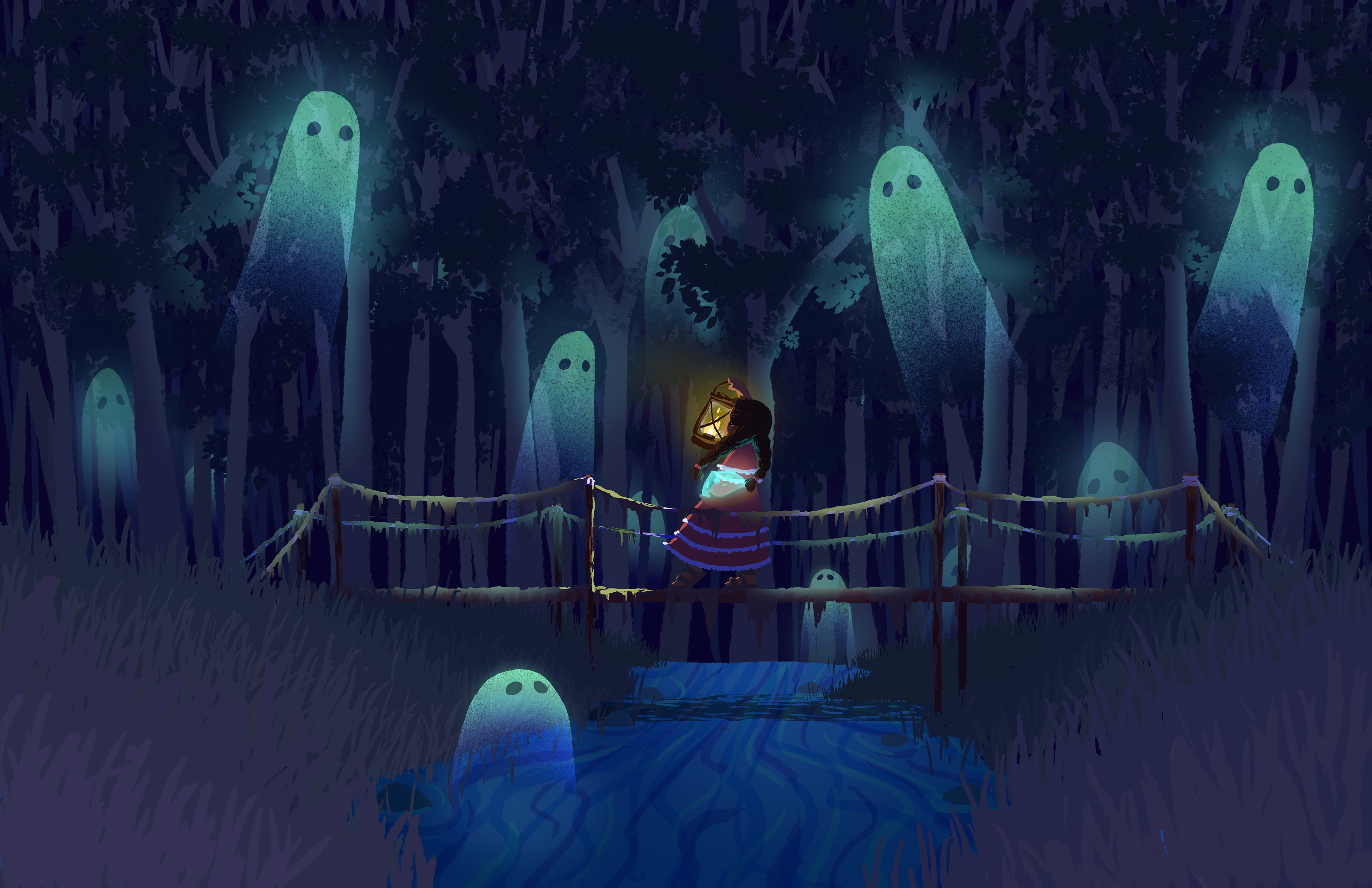 Yuli in the spirit forest